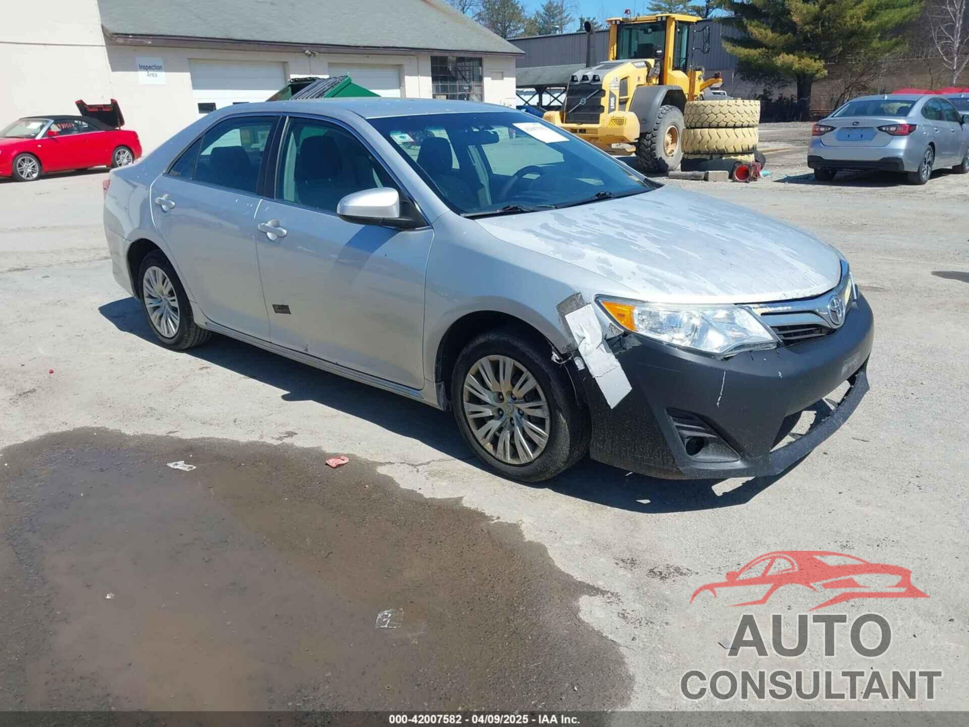 TOYOTA CAMRY 2012 - 4T4BF1FK6CR160775