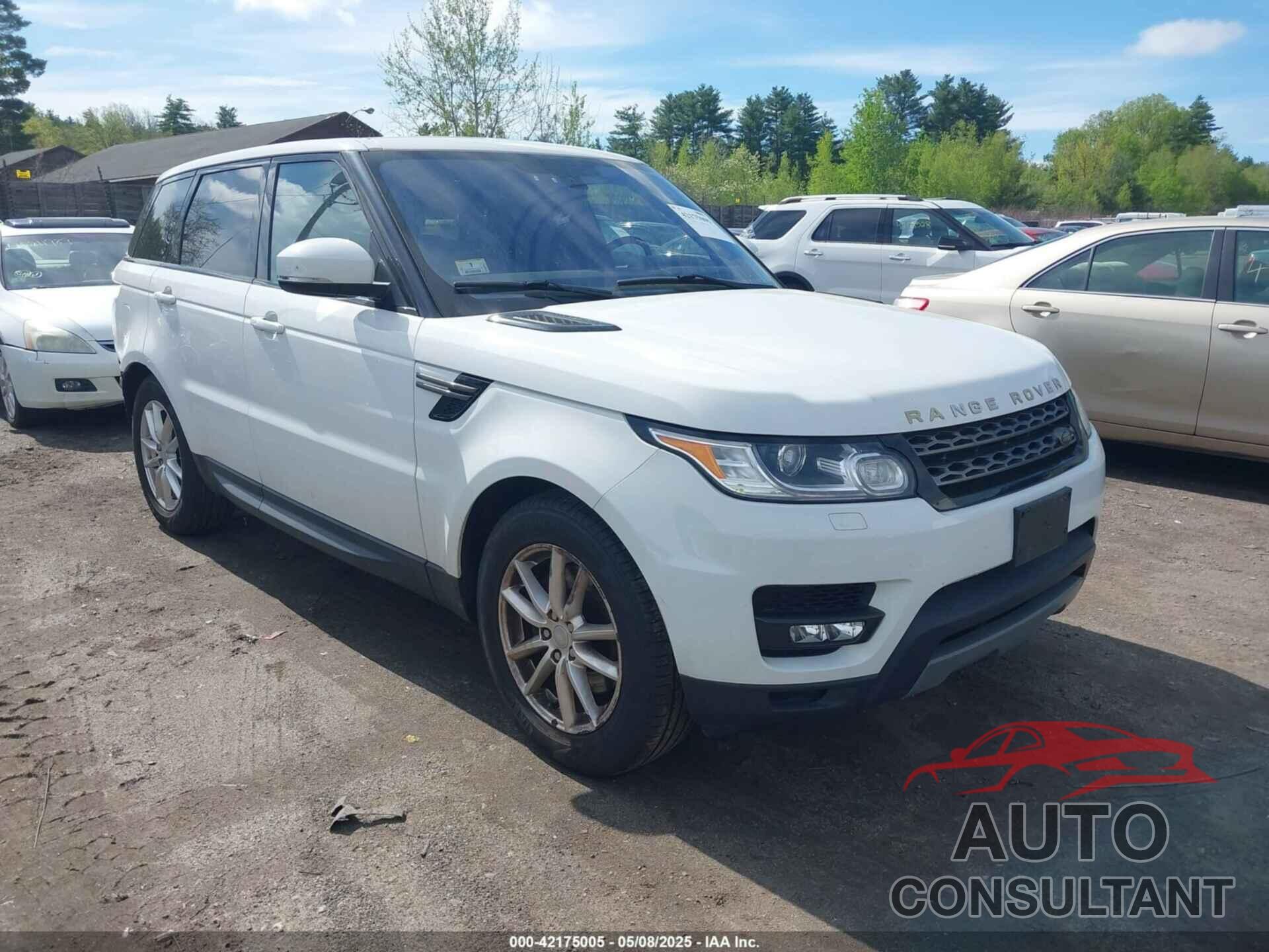 LAND ROVER RANGE ROVER SPORT 2016 - SALWG2VF5GA579059