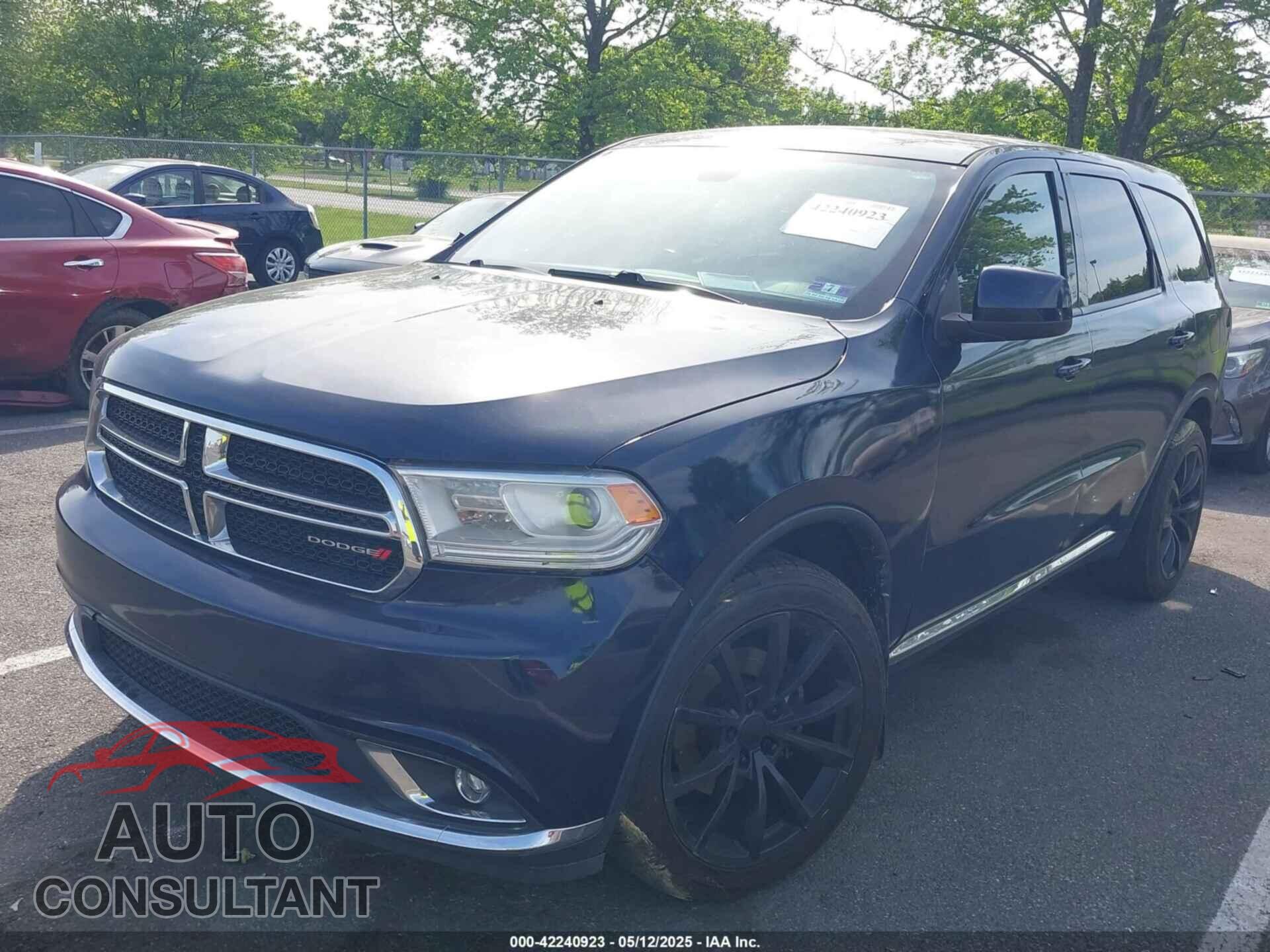 DODGE DURANGO 2017 - 1C4RDHAG3HC888596