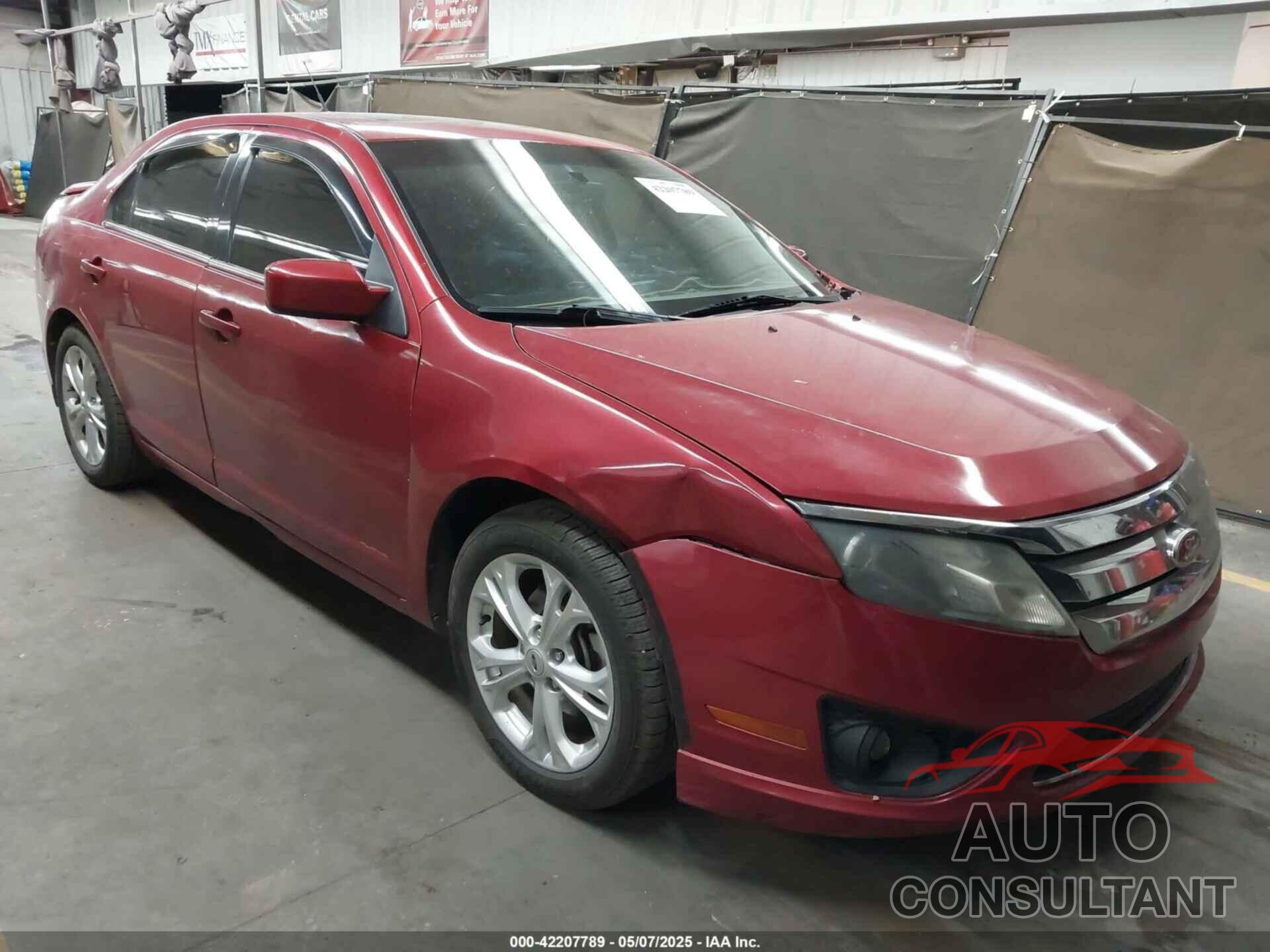FORD FUSION 2012 - 3FAHP0HG7CR238213