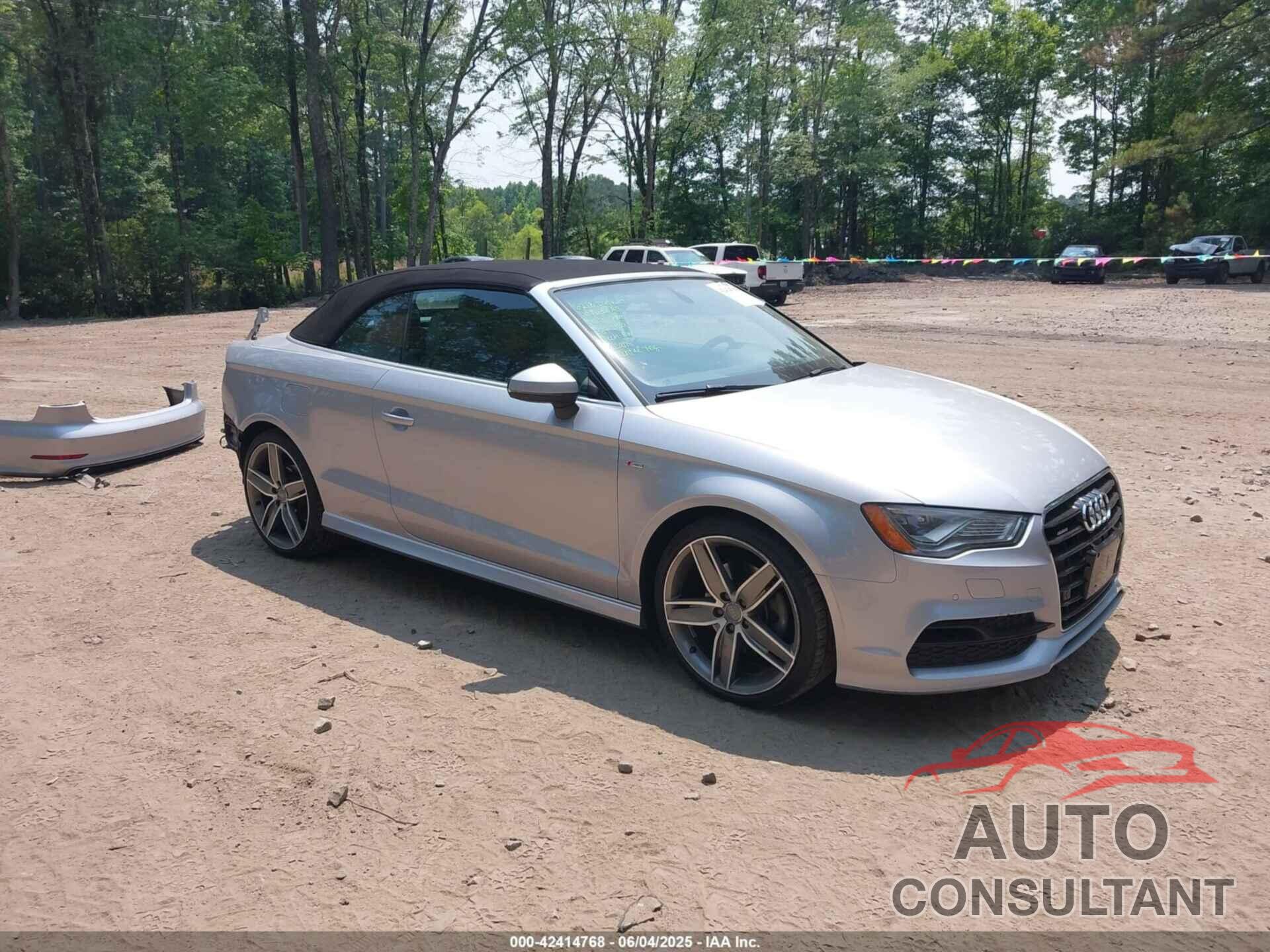 AUDI A3 2016 - WAUY8LFF8G1002203