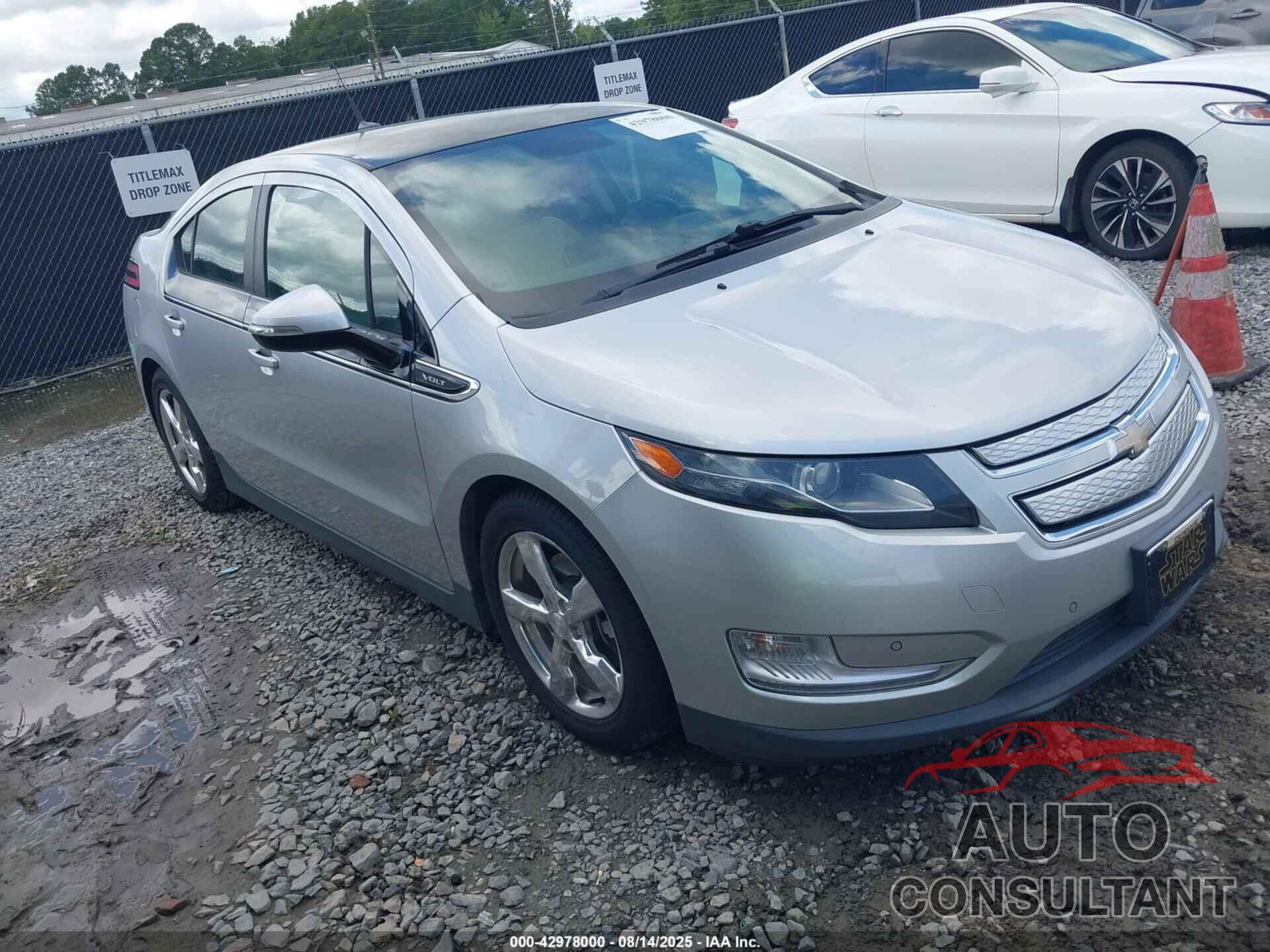 CHEVROLET VOLT 2012 - 1G1RH6E4XCU114883