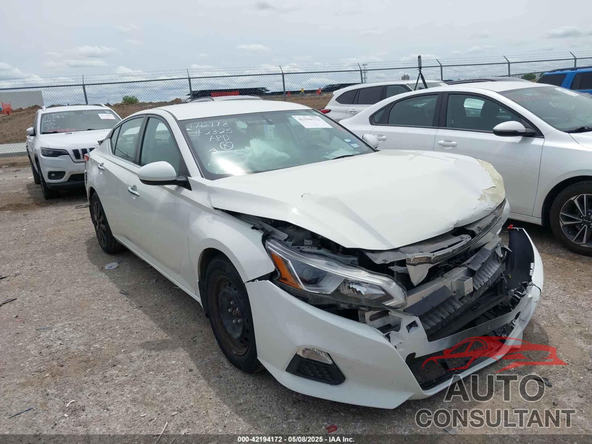 NISSAN ALTIMA 2020 - 1N4BL4BV6LC141129