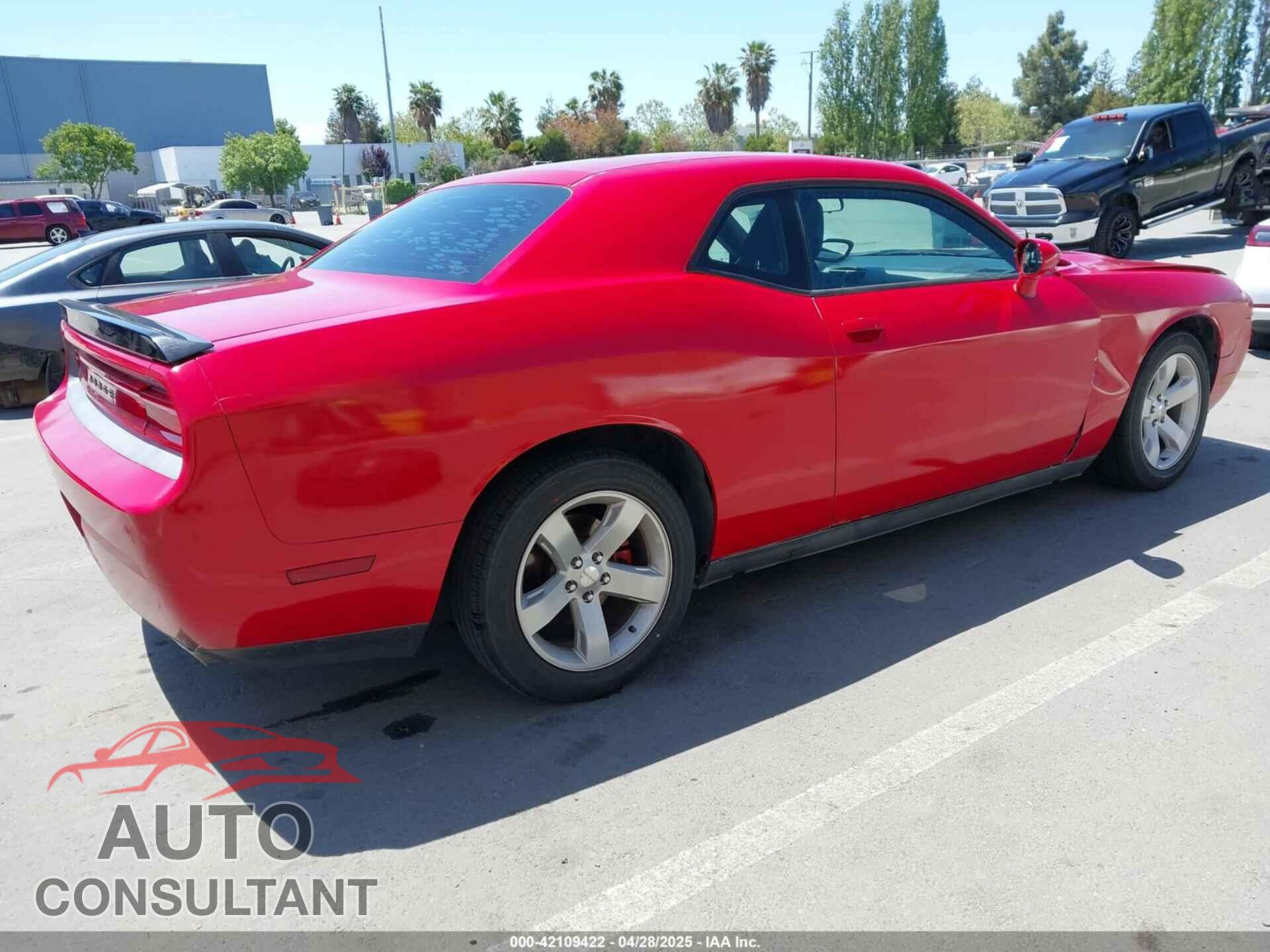 DODGE CHALLENGER 2012 - 2C3CDYAG6CH259656