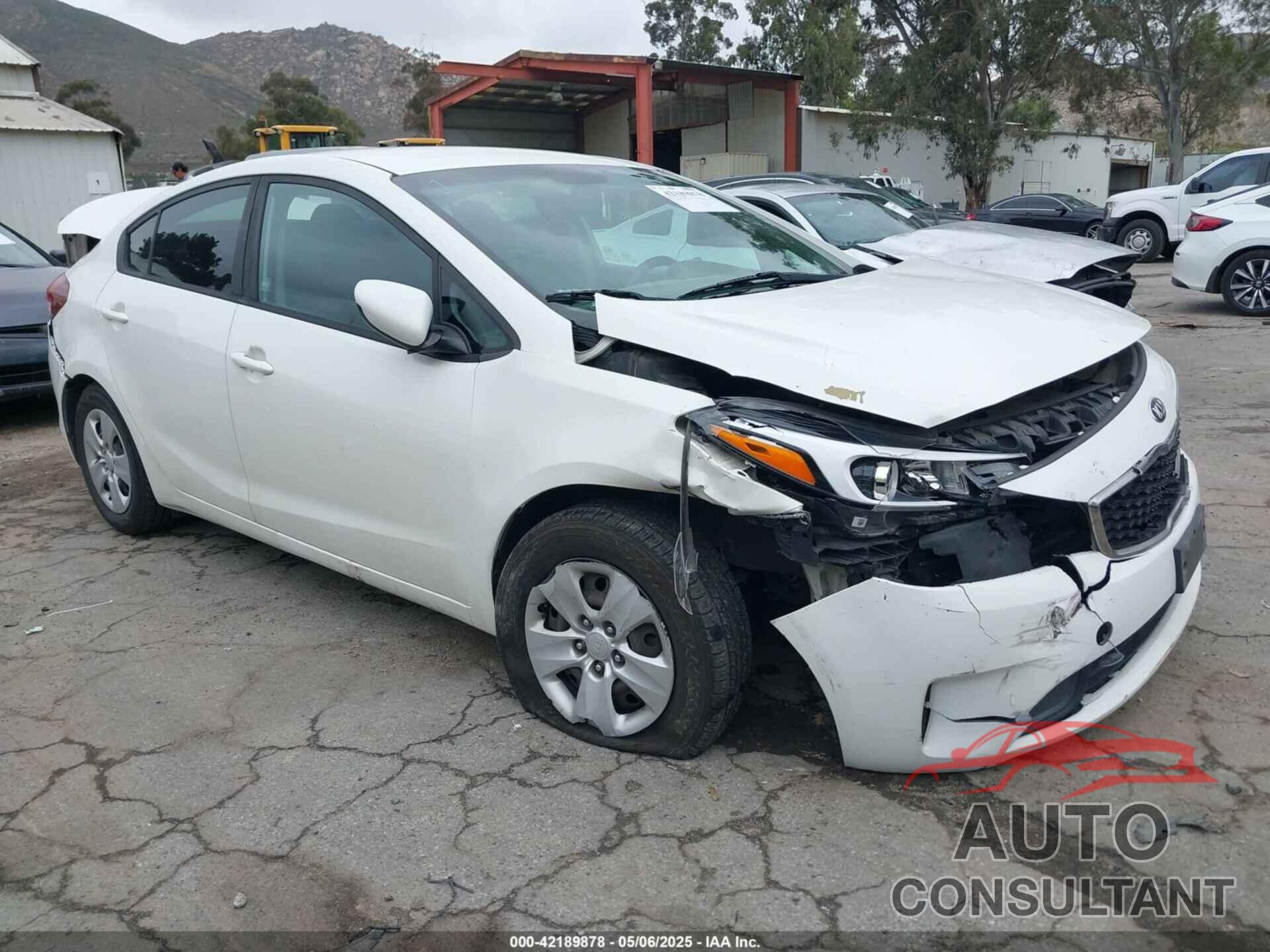 KIA FORTE 2017 - 3KPFK4A72HE099821