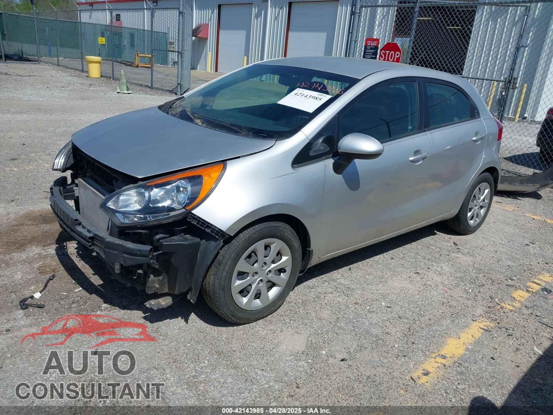 KIA RIO 2013 - KNADM5A33D6307061