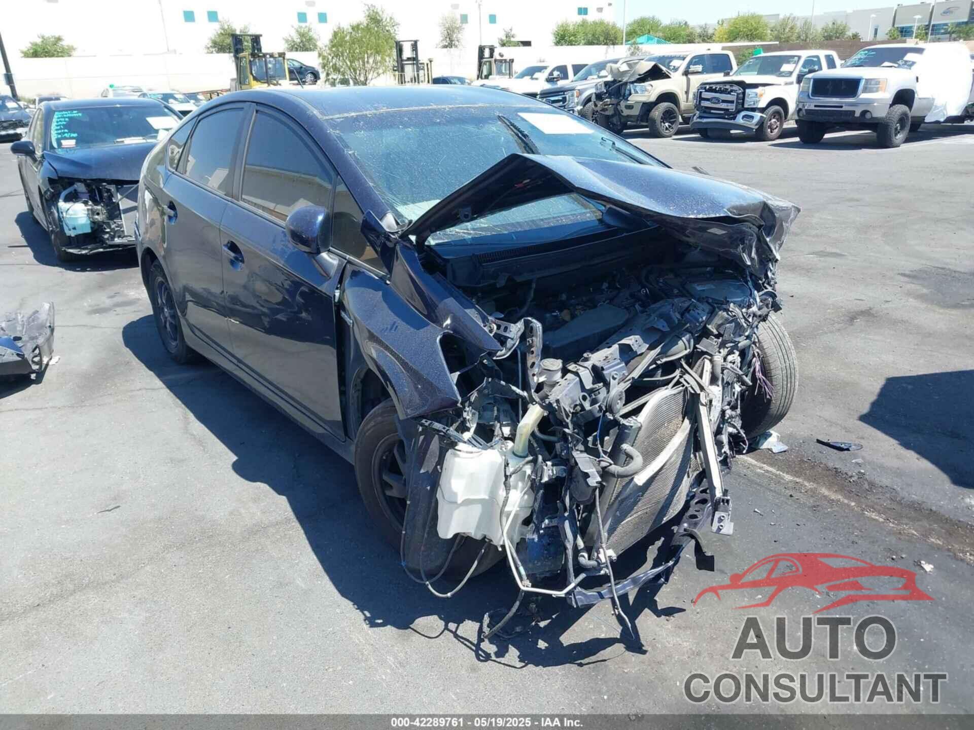 TOYOTA PRIUS 2012 - JTDKN3DU1C0334549