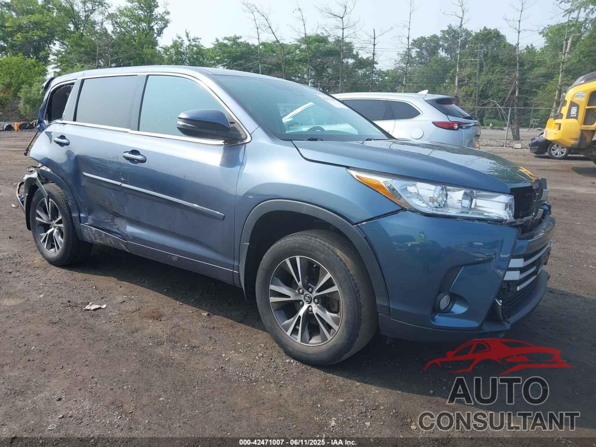 TOYOTA HIGHLANDER 2017 - 5TDBZRFH7HS360925