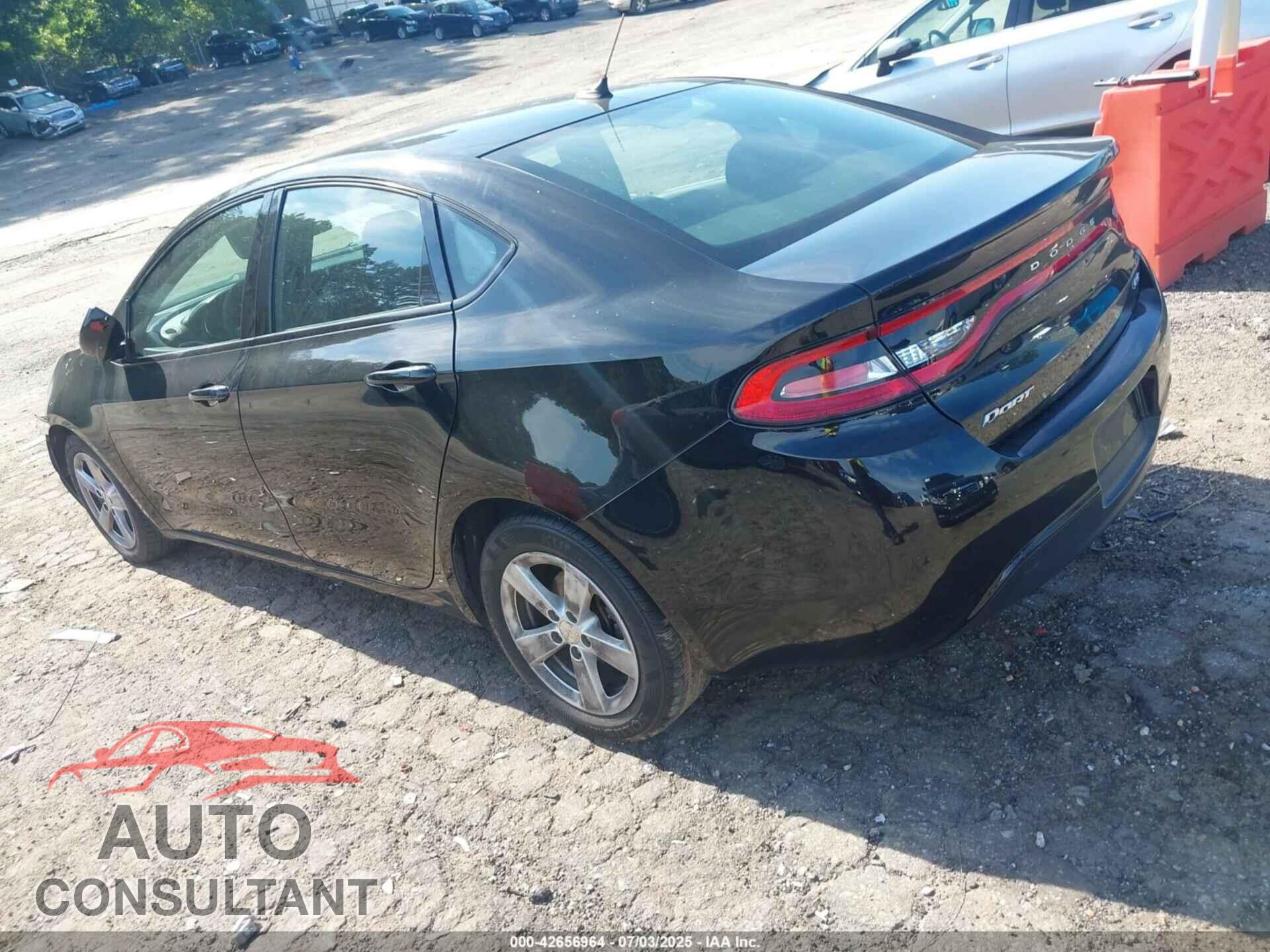 DODGE DART 2015 - 1C3CDFBB0FD302395