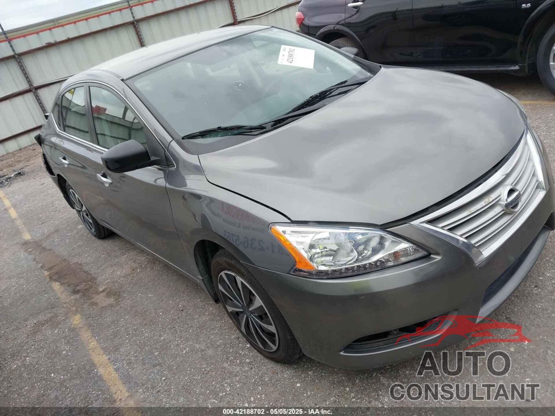 NISSAN SENTRA 2015 - 3N1AB7AP2FY225721