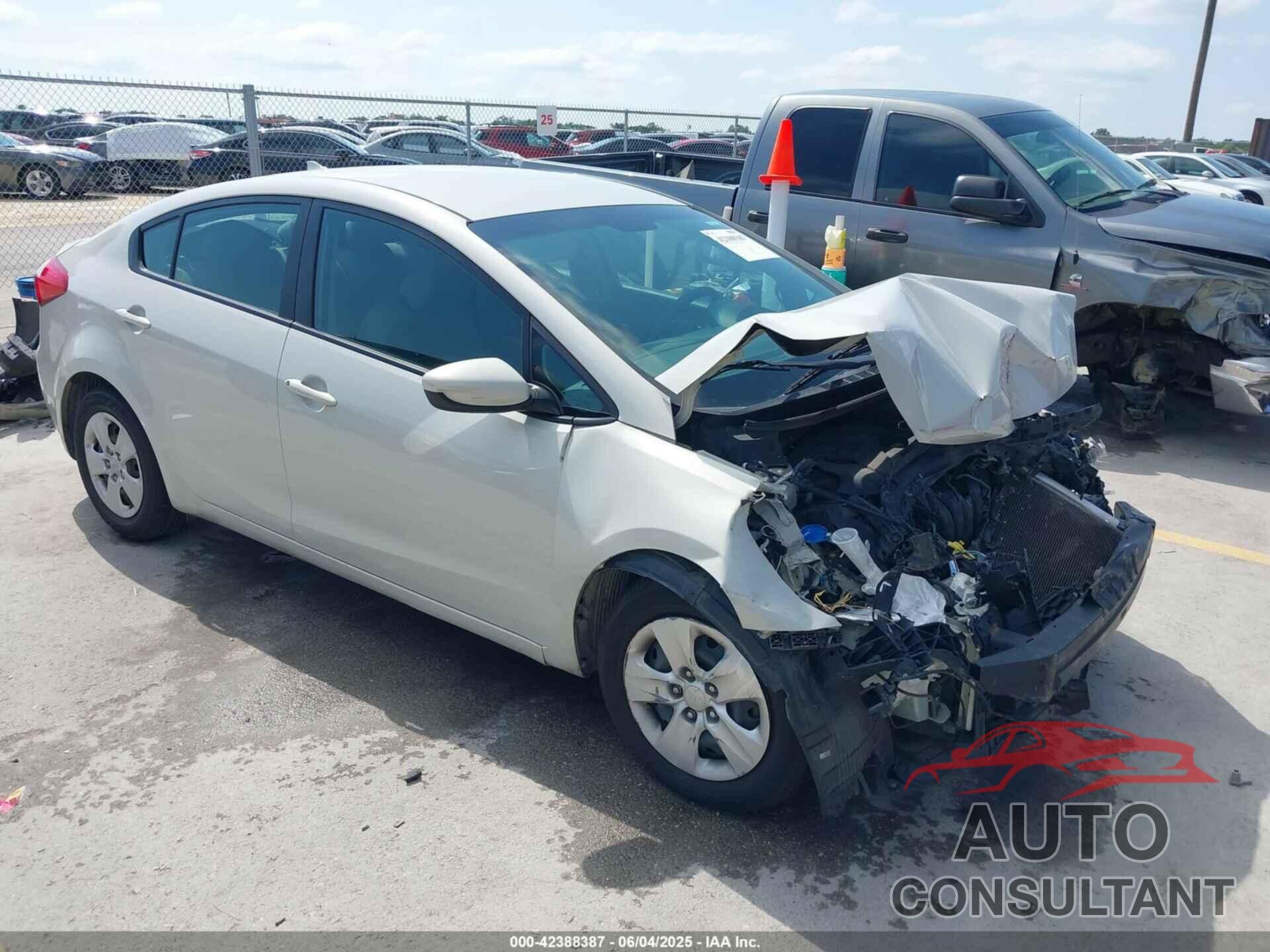 KIA FORTE 2015 - KNAFK4A63F5415143
