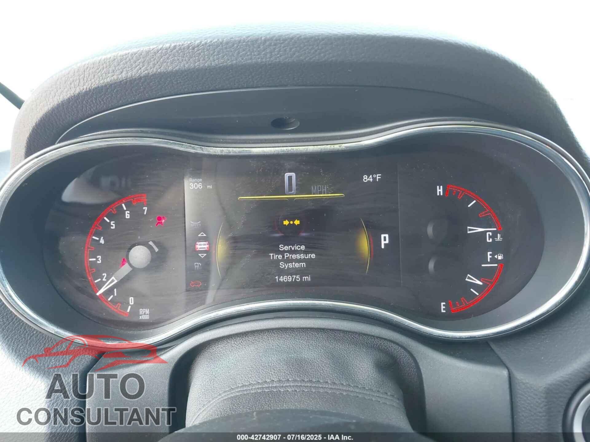 DODGE DURANGO 2016 - 1C4RDJDG3GC301959