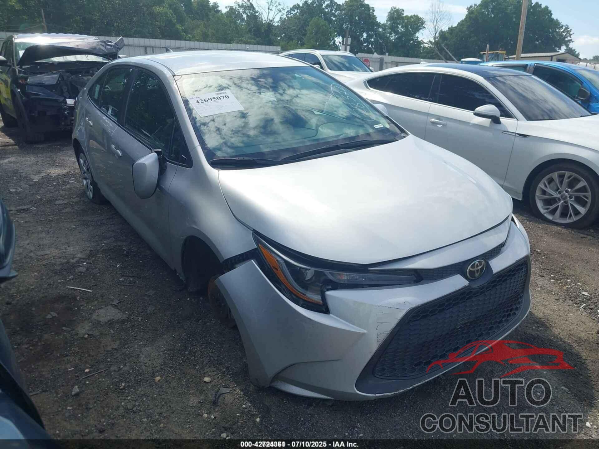 TOYOTA COROLLA 2022 - 5YFEPMAE9NP364532