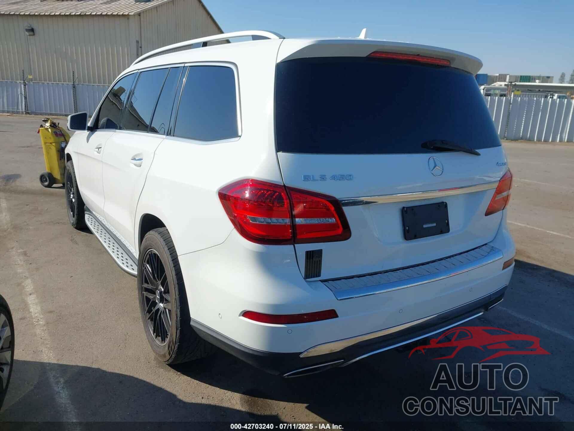 MERCEDES-BENZ GLS 450 2018 - 4JGDF6EE0JB065164