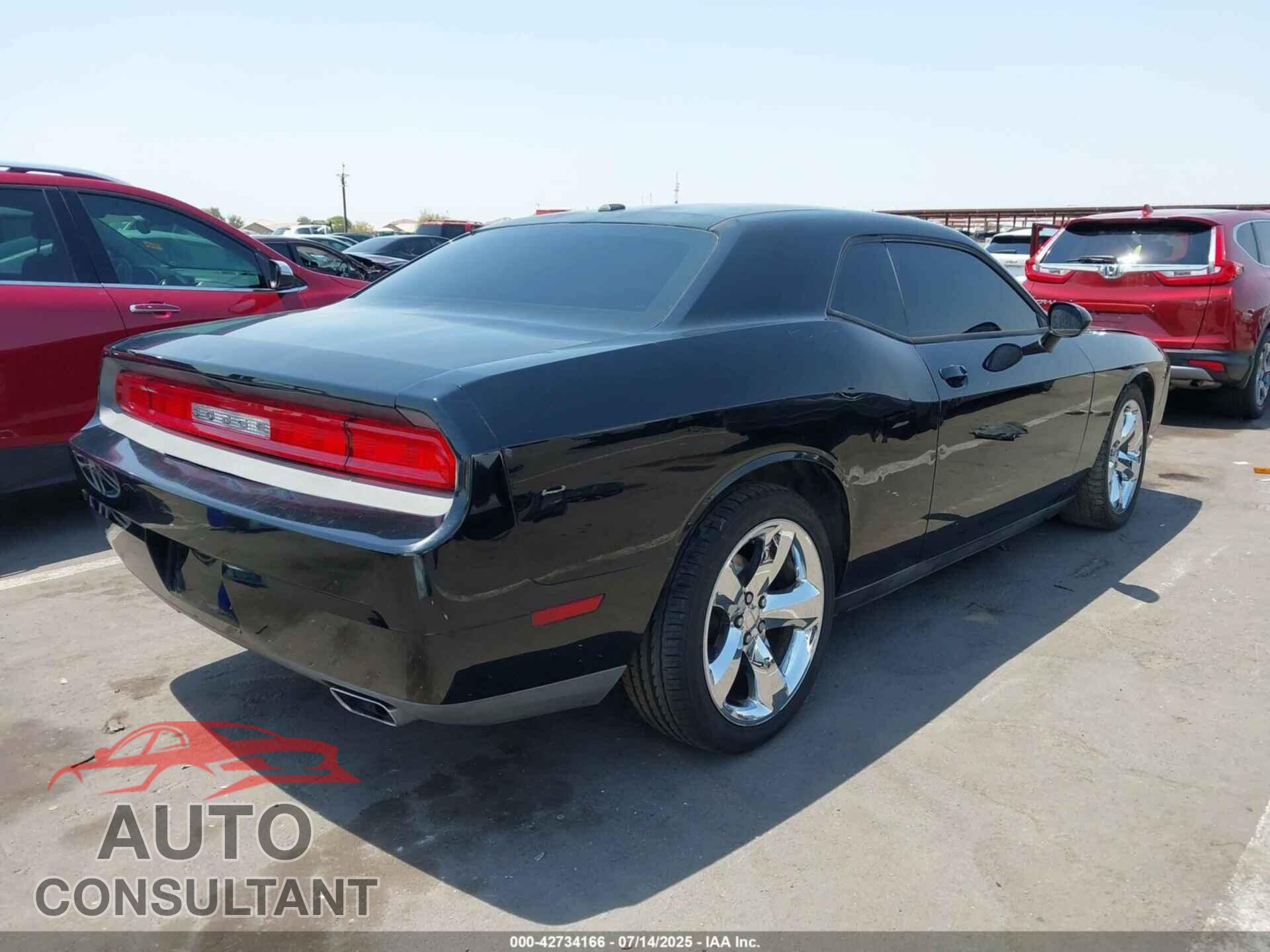 DODGE CHALLENGER 2012 - 2C3CDYAG5CH214319