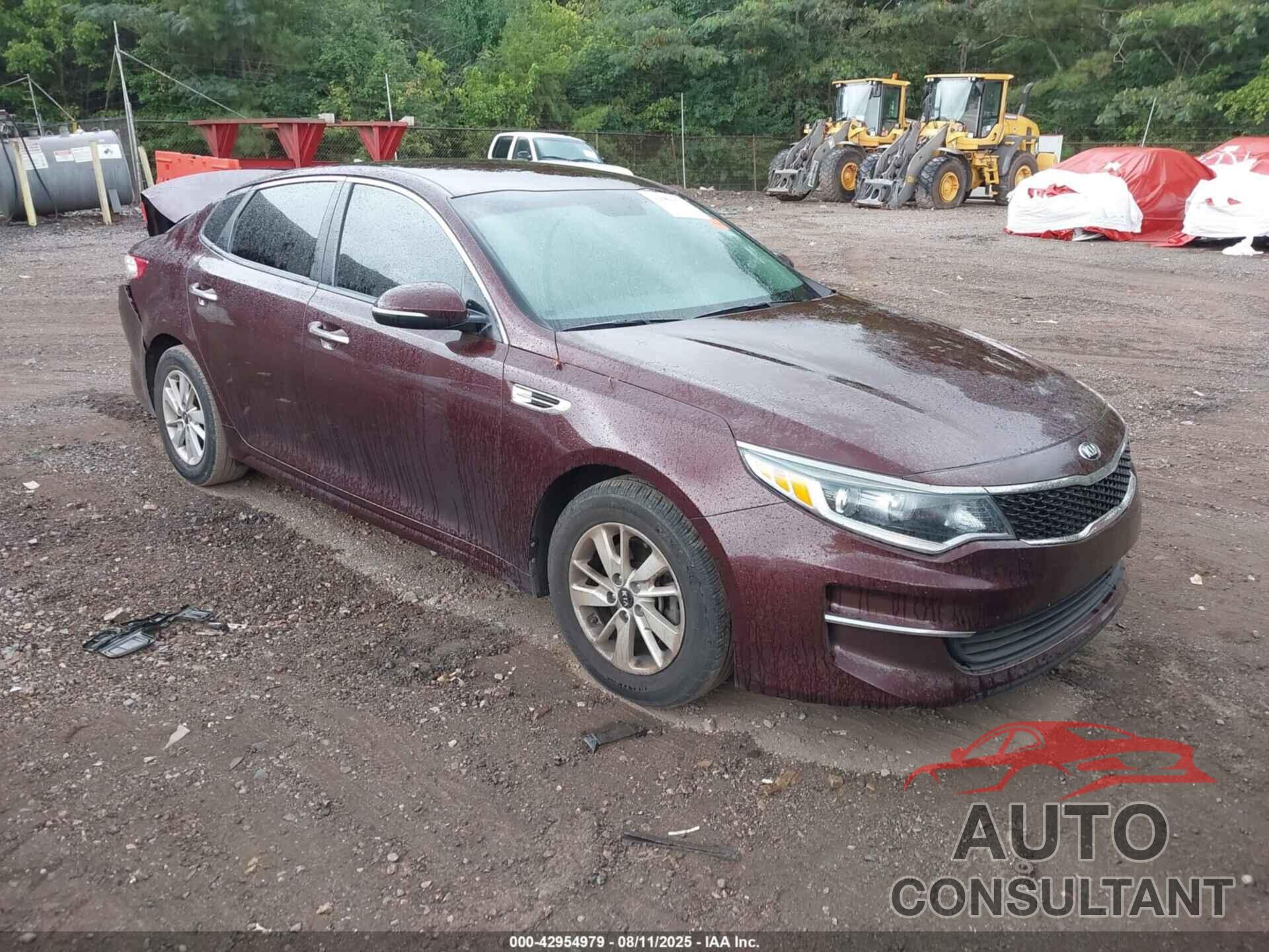 KIA OPTIMA 2018 - 5XXGT4L3XJG196354