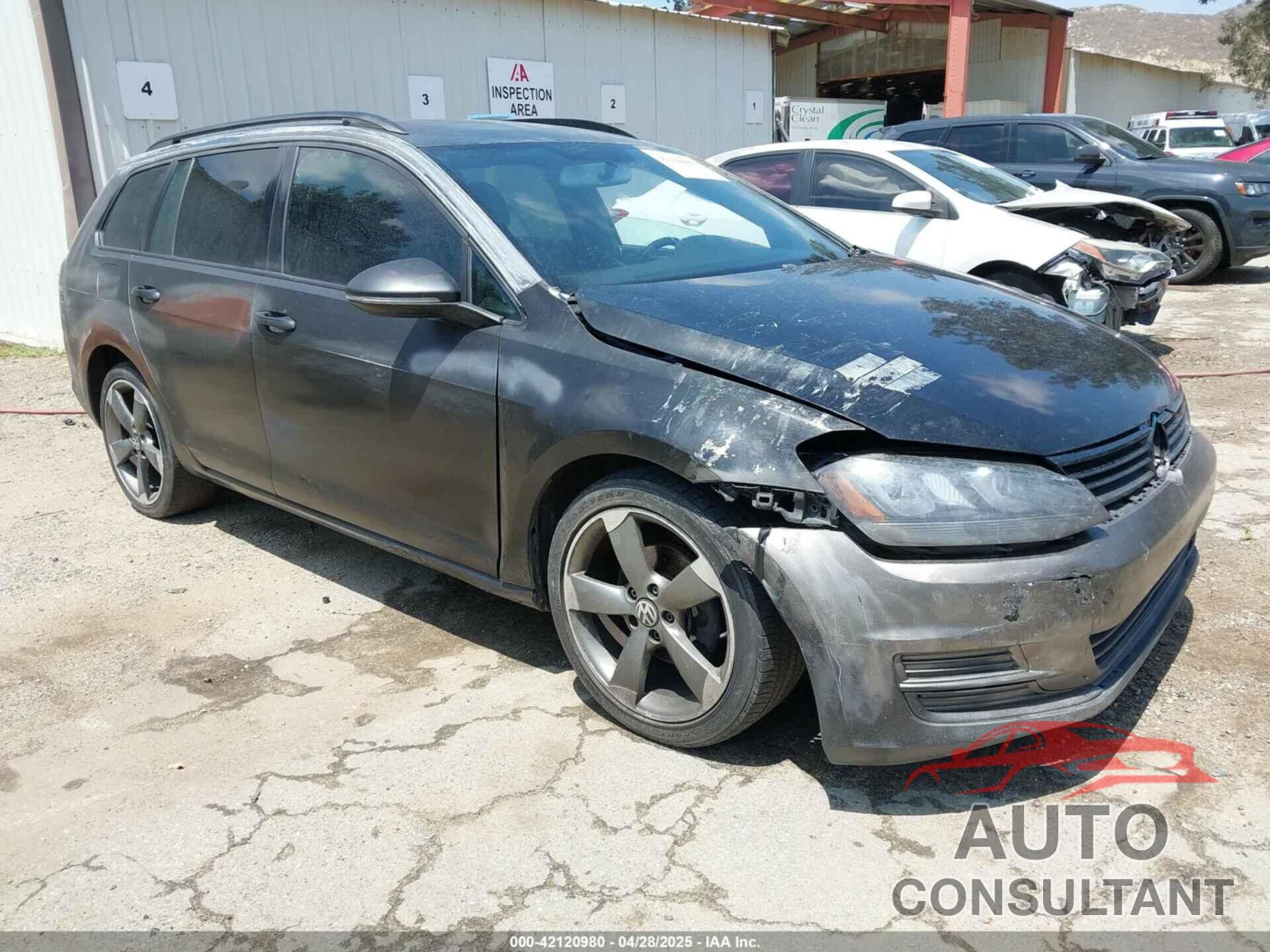 VOLKSWAGEN GOLF SPORTWAGEN 2016 - 3VWC17AU1GM503786