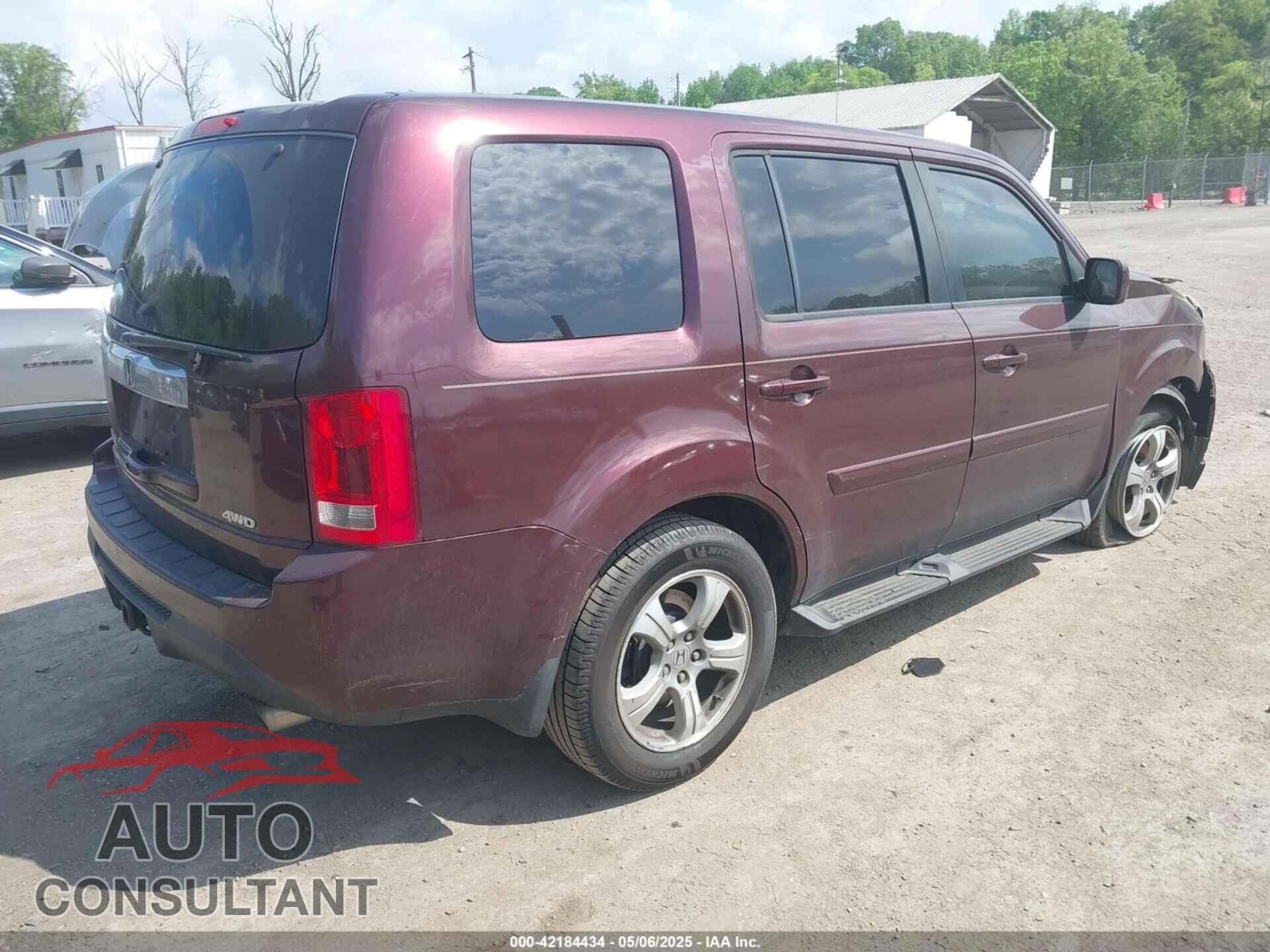 HONDA PILOT 2014 - 5FNYF4H77EB055015