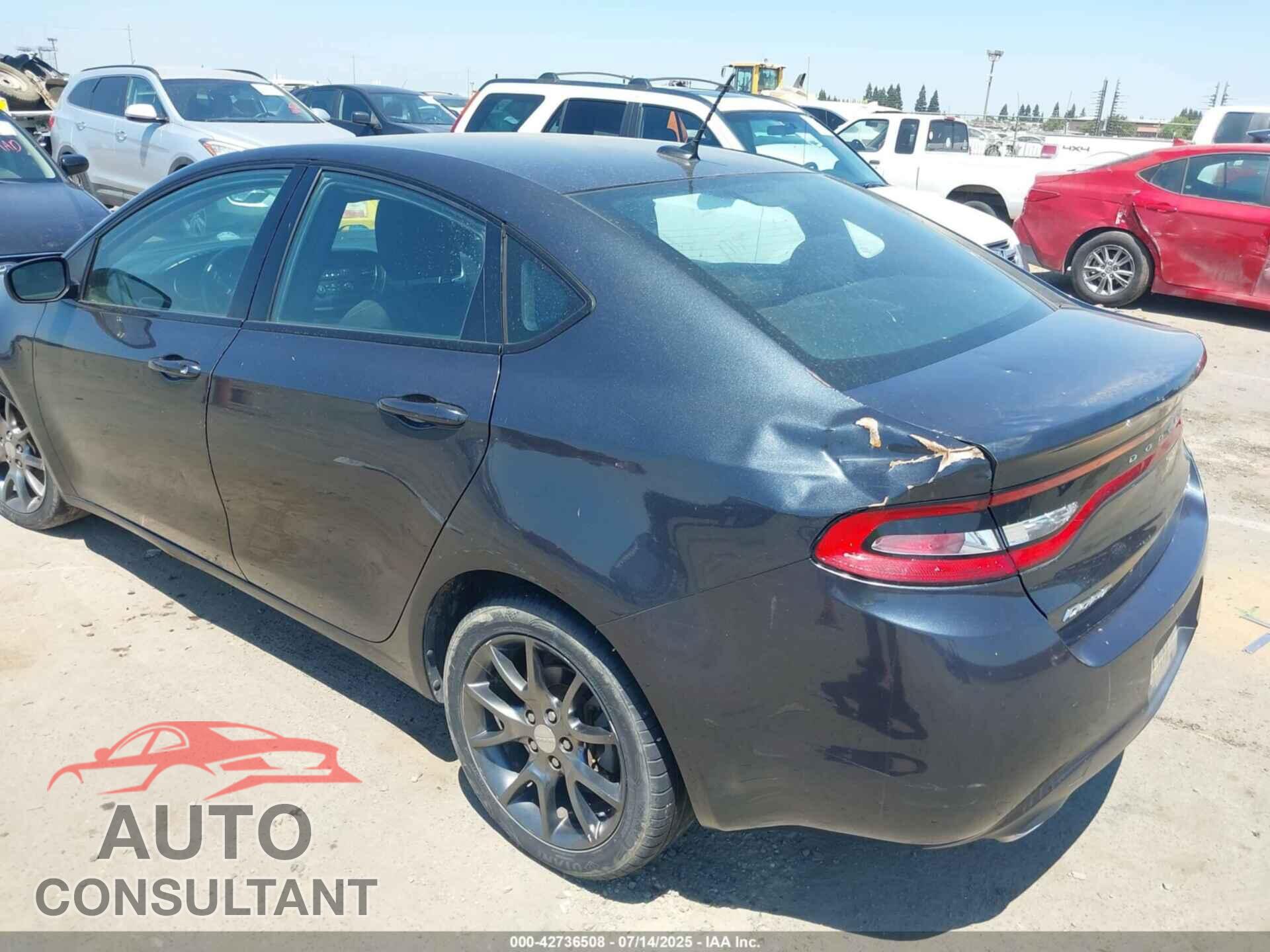 DODGE DART 2013 - 1C3CDFBA6DD309372