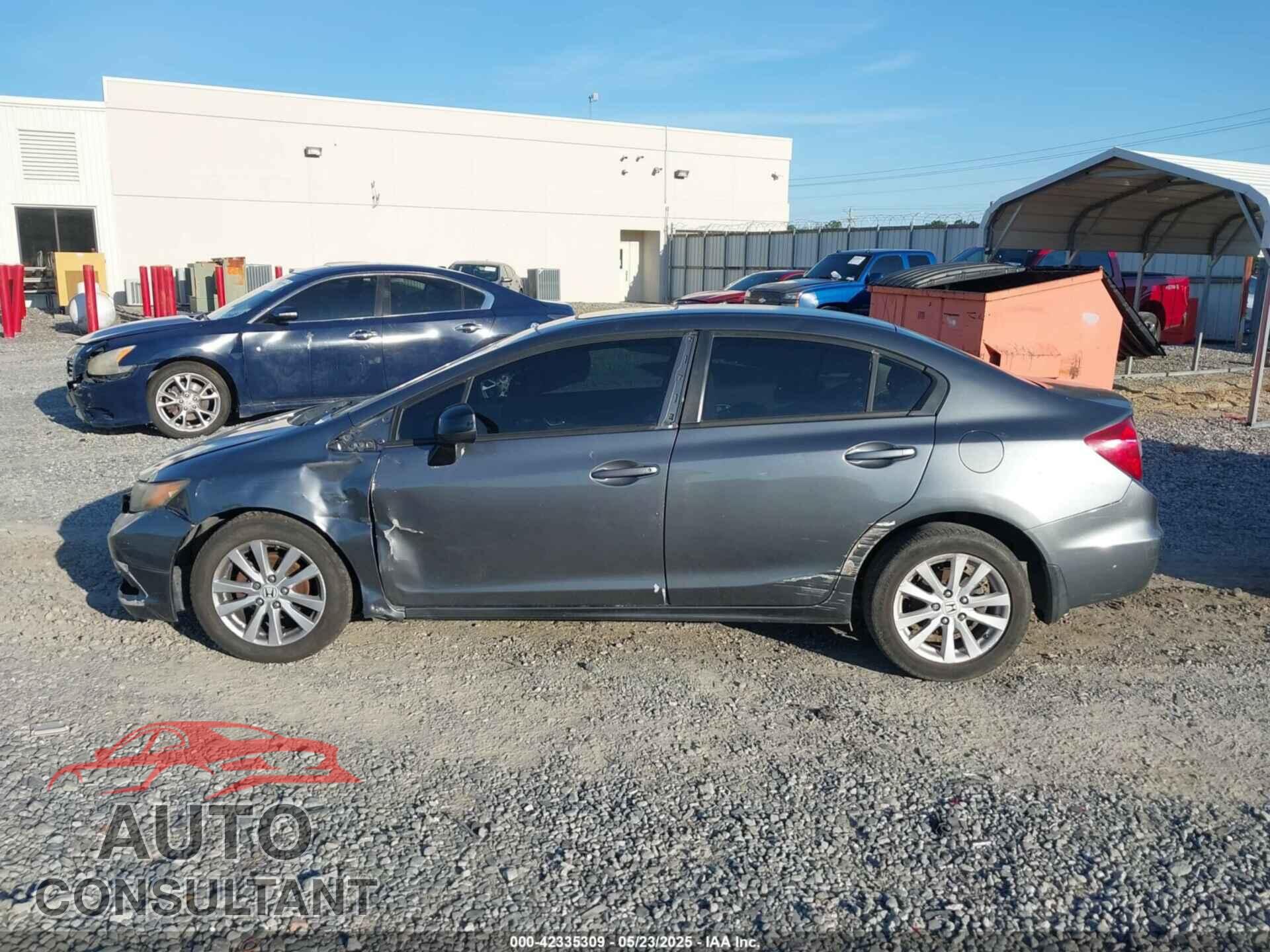 HONDA CIVIC 2012 - 2HGFB2F86CH510545
