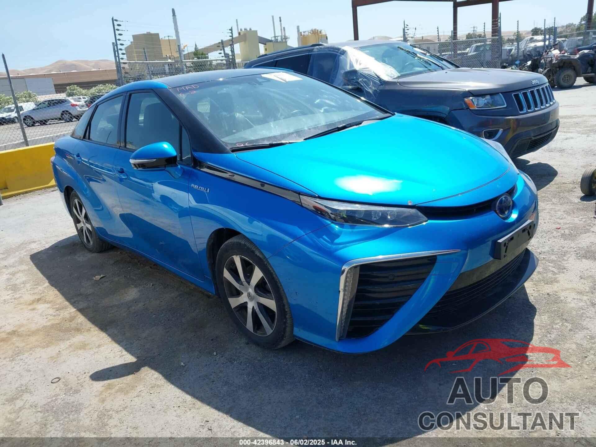 TOYOTA MIRAI 2017 - JTDBVRBD7HA001599