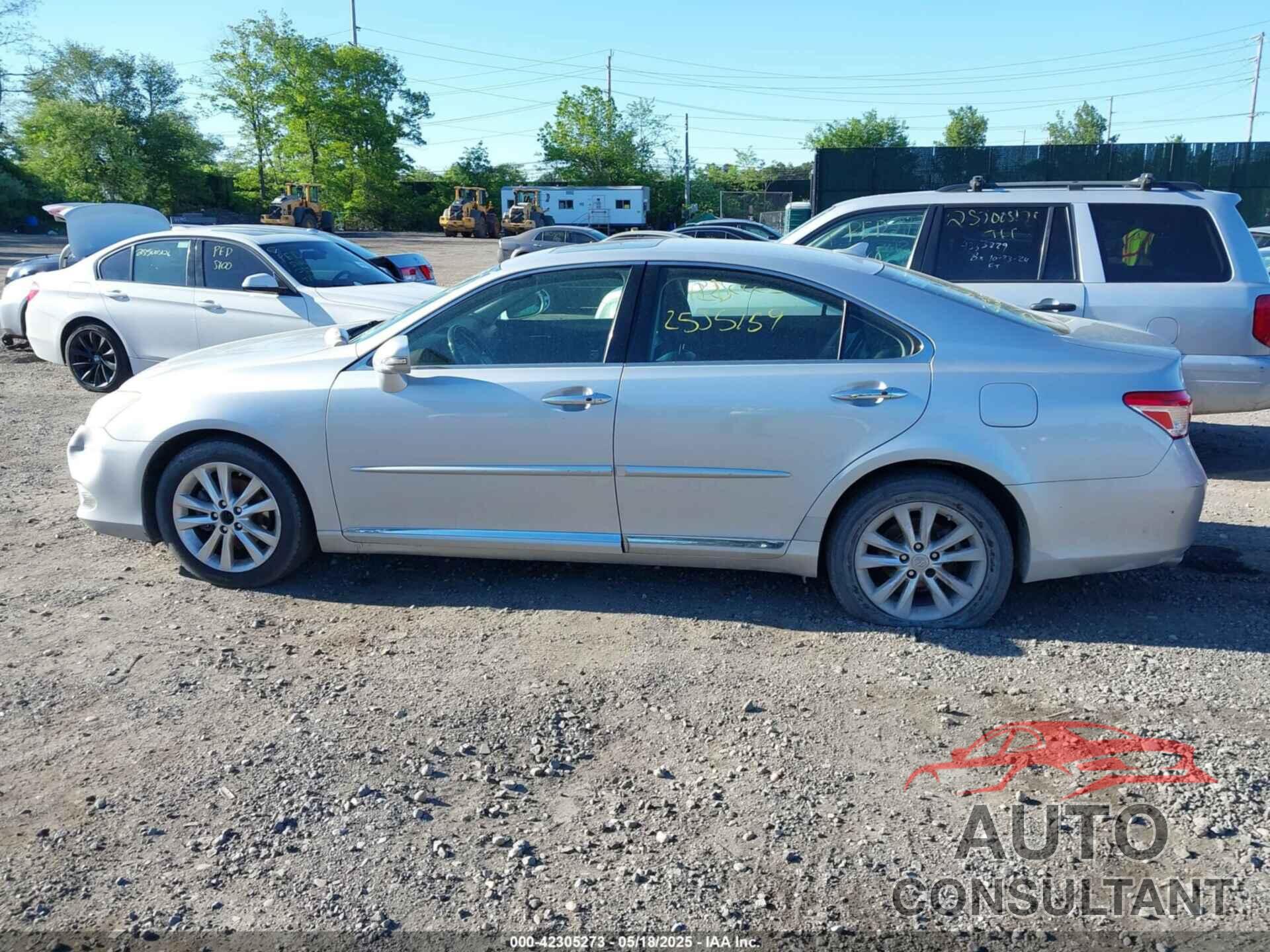 LEXUS ES 350 2012 - JTHBK1EG0C2482894
