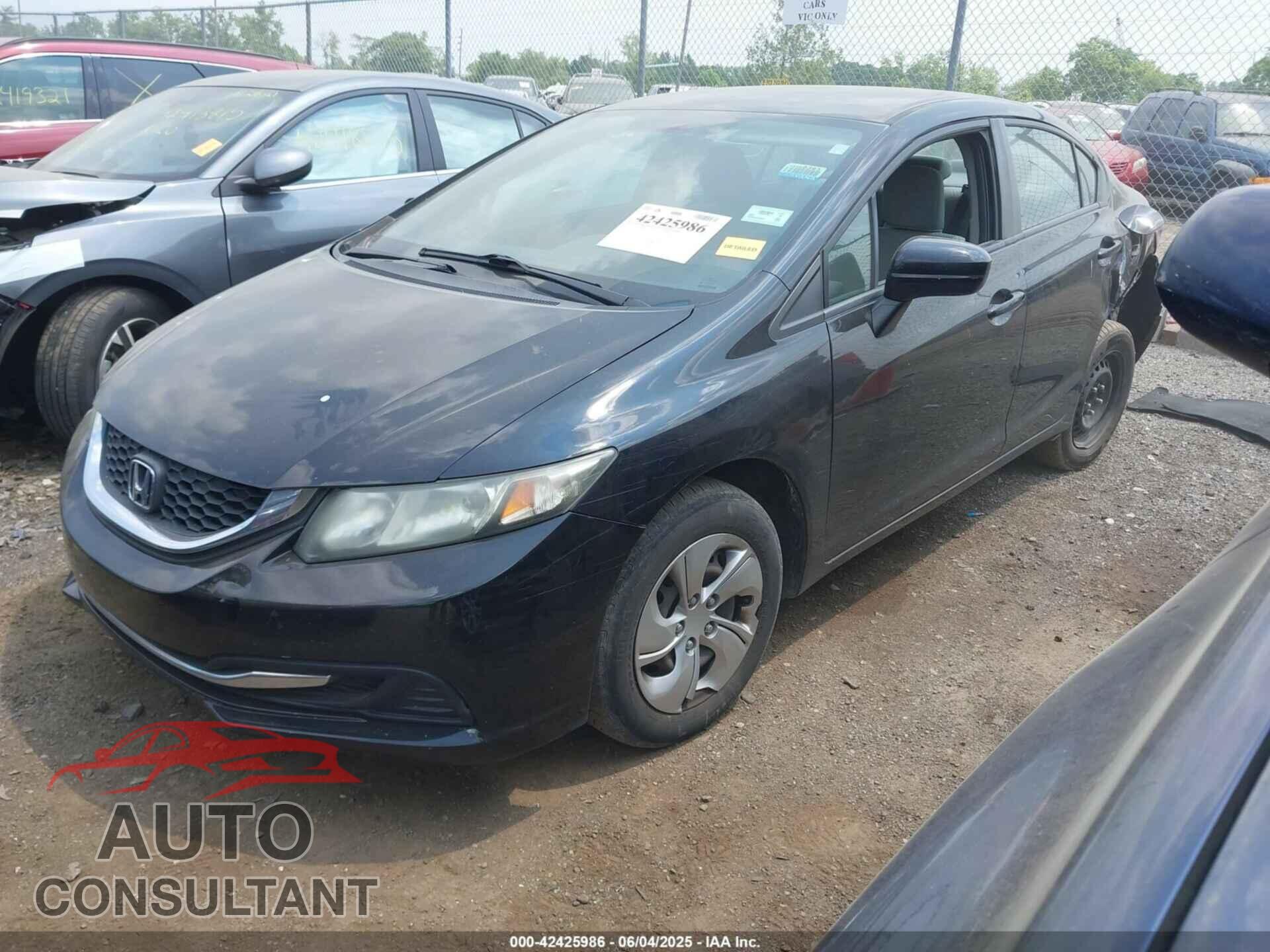 HONDA CIVIC 2014 - 19XFB2F59EE044161