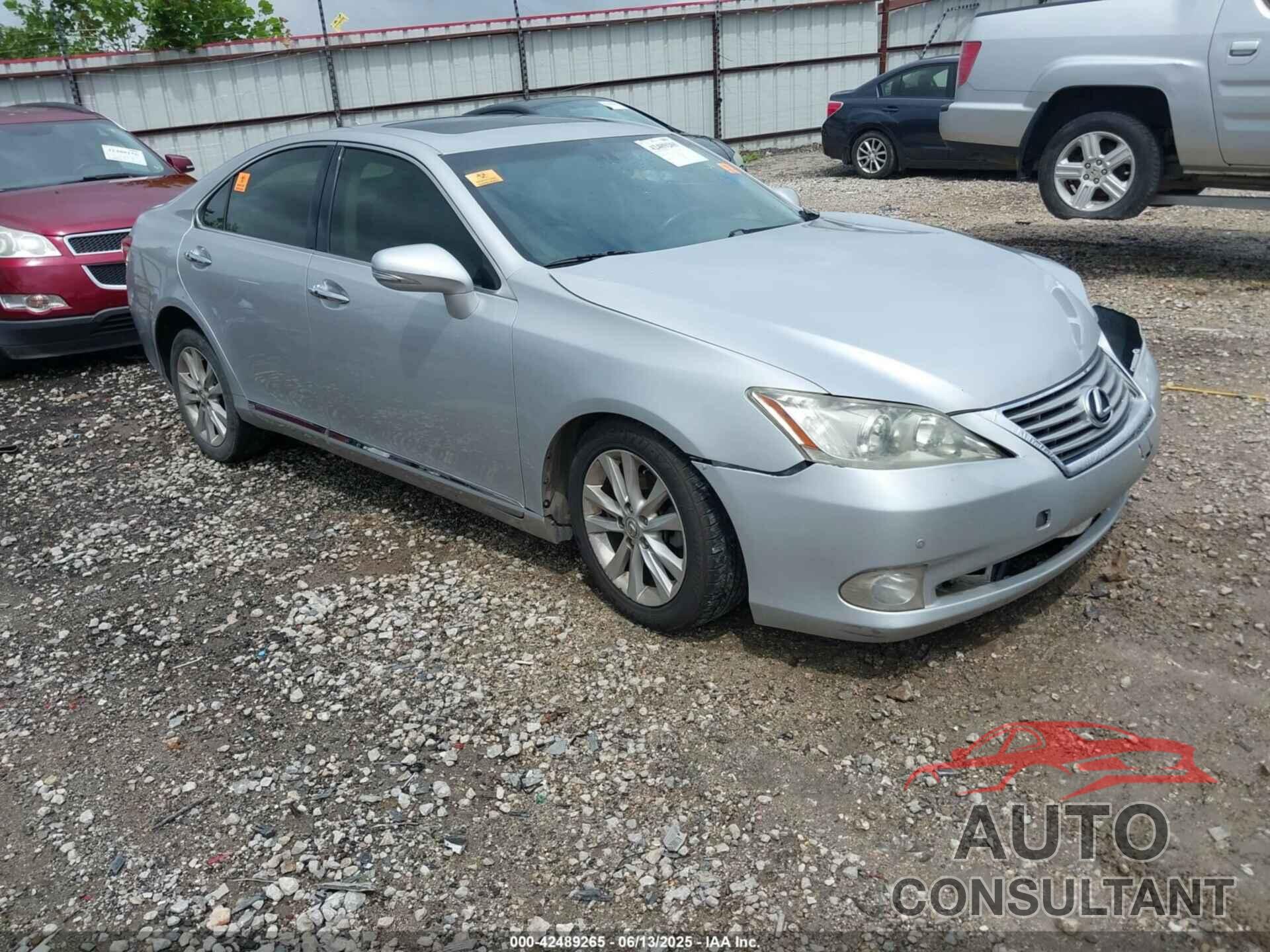 LEXUS ES 350 2012 - JTHBK1EG9C2488662