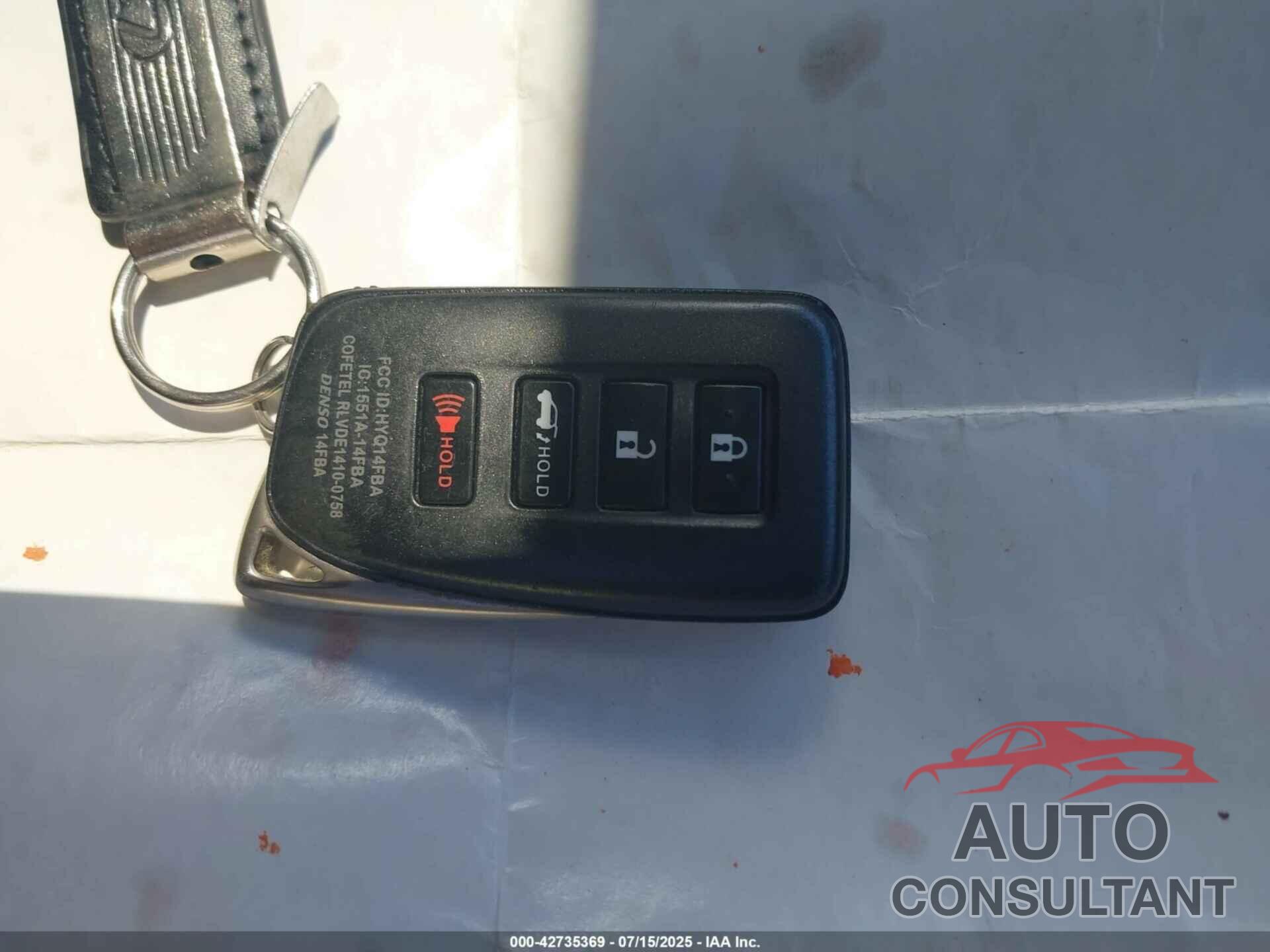 LEXUS NX 300 2019 - JTJBARBZXK2217484