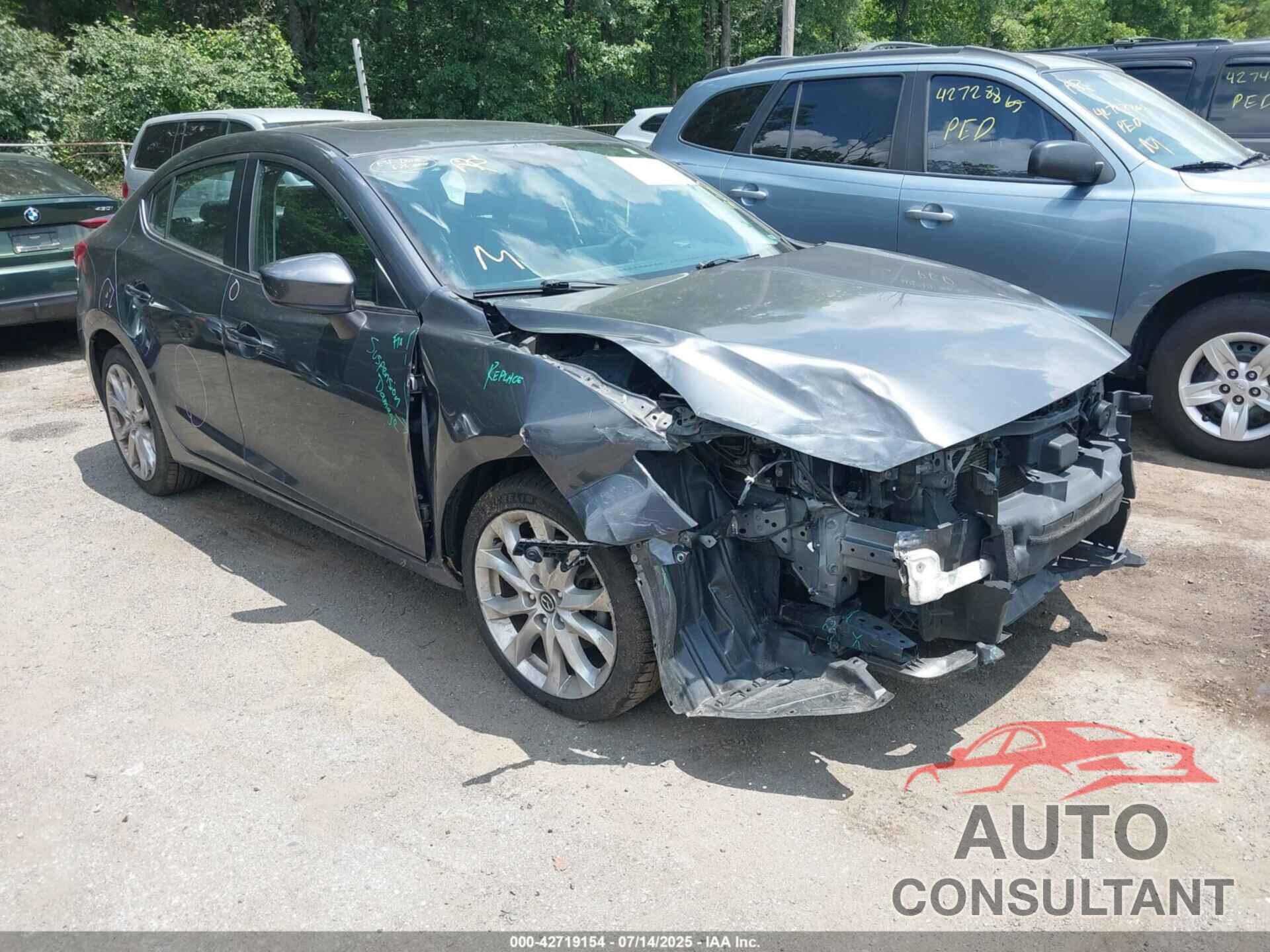 MAZDA MAZDA3 2014 - JM1BM1W38E1171410