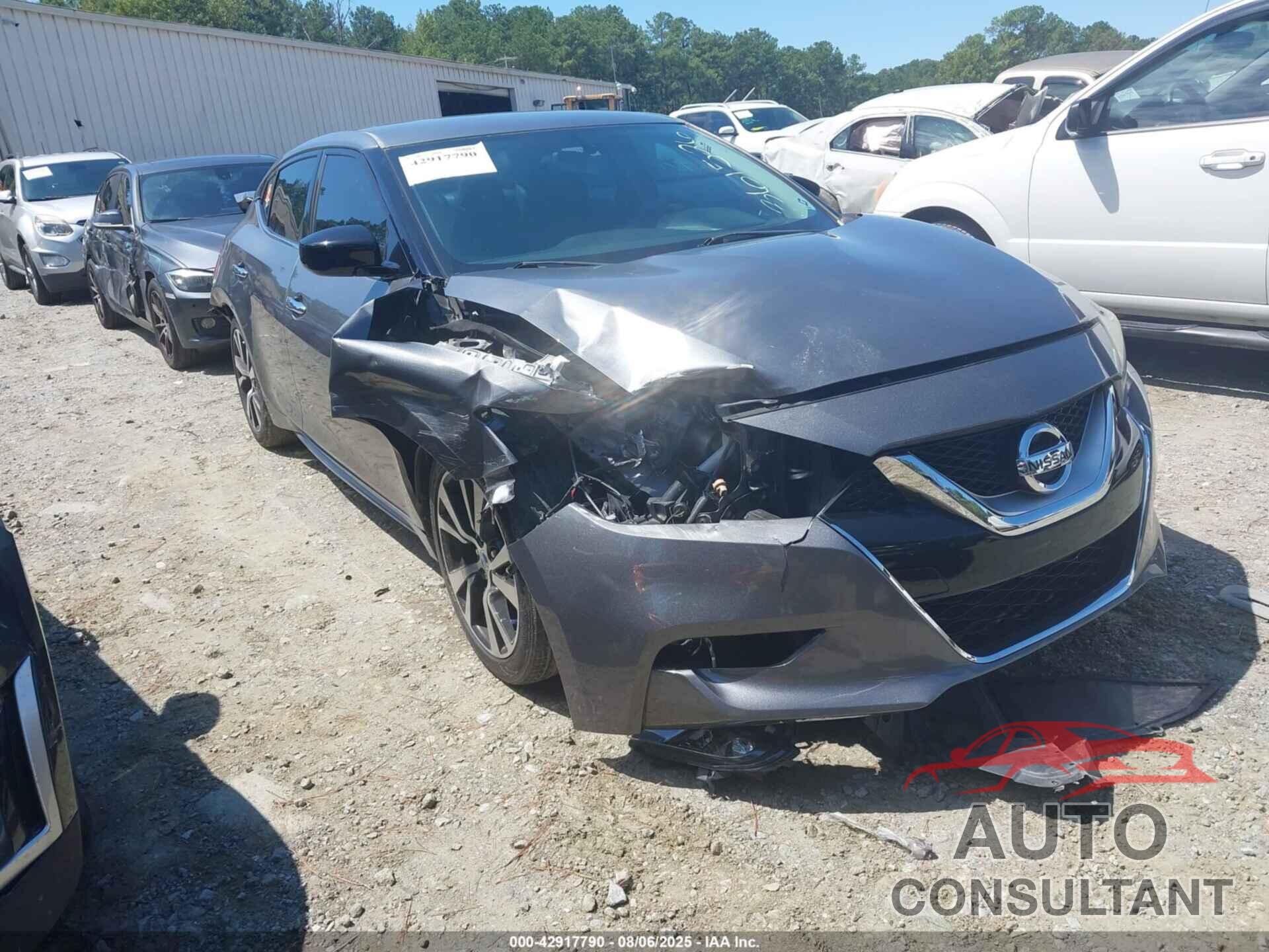 NISSAN MAXIMA 2017 - 1N4AA6APXHC361526