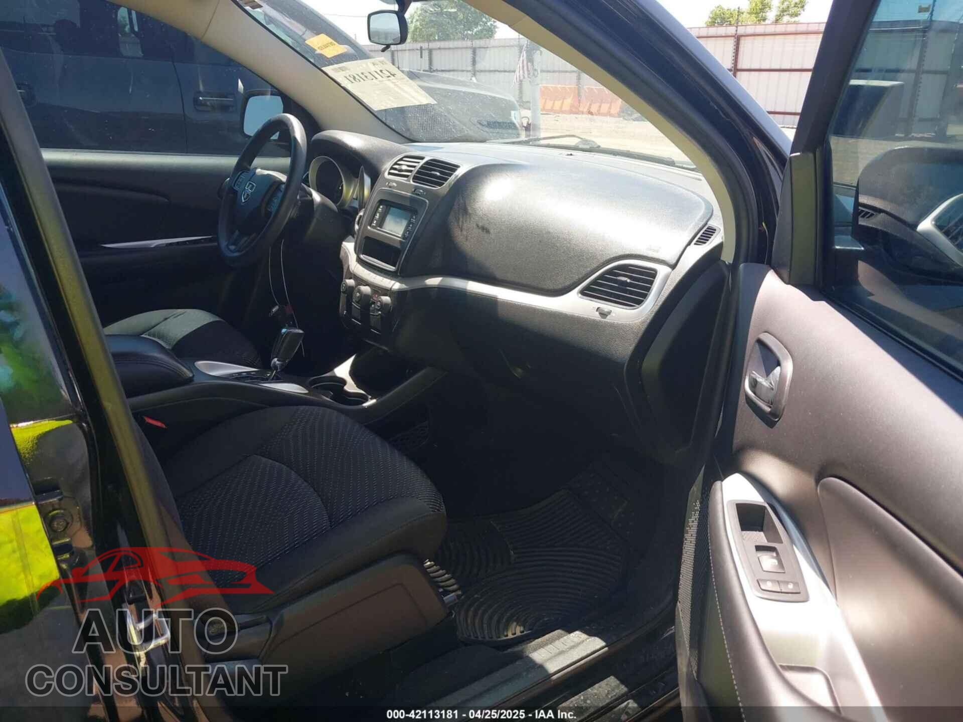 DODGE JOURNEY 2017 - 3C4PDCAB9HT562563