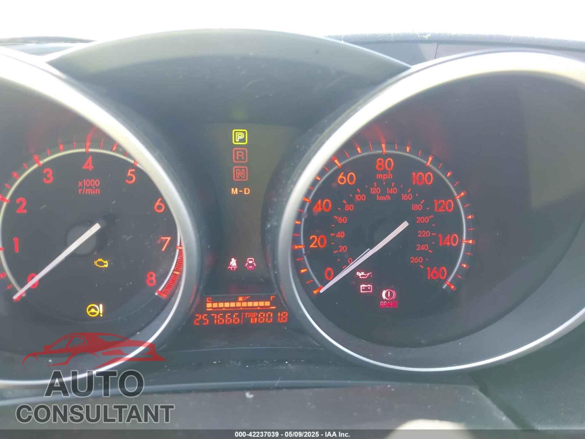 MAZDA MAZDA3 2010 - JM1BL1S63A1196339