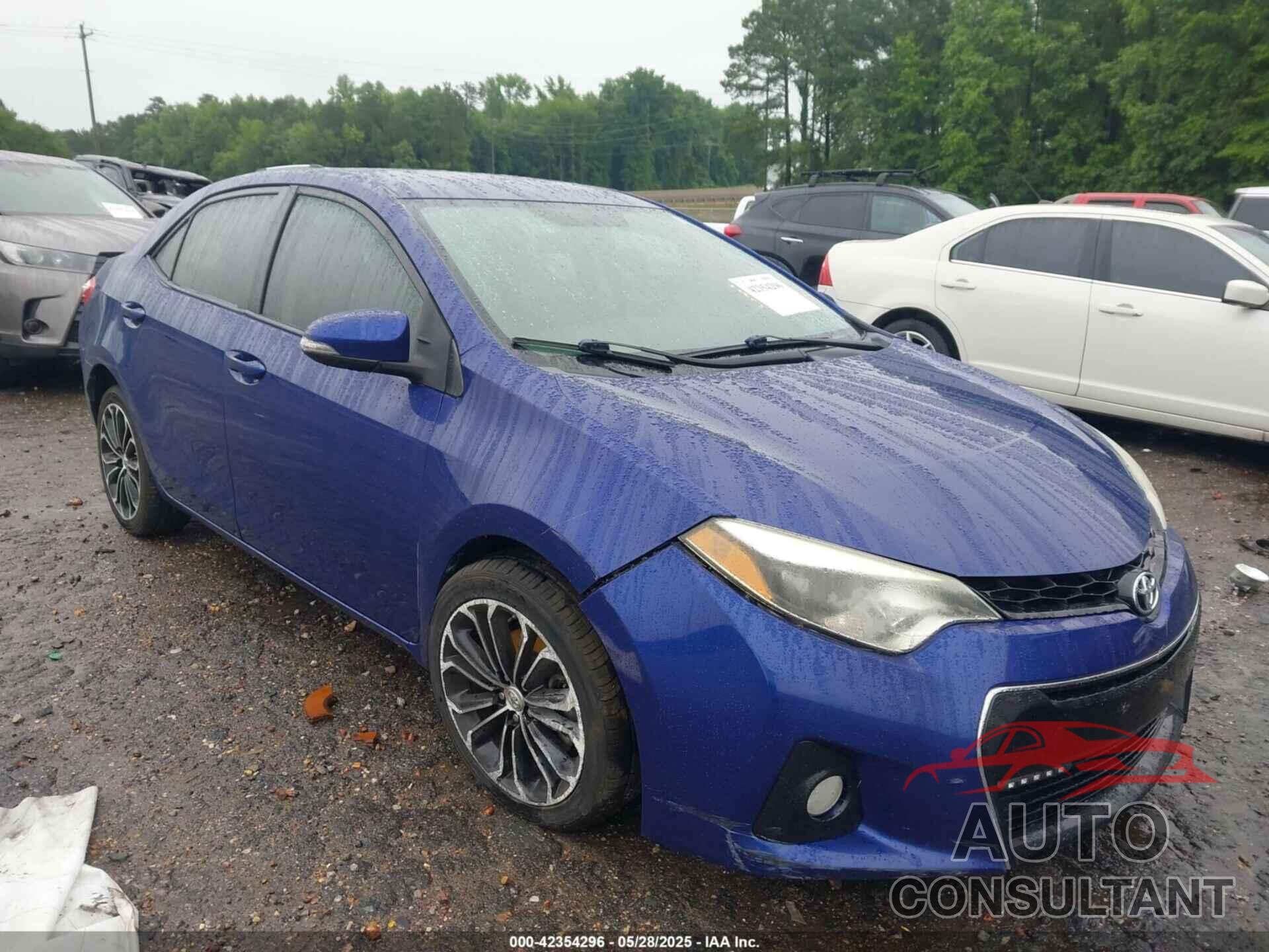 TOYOTA COROLLA 2015 - 2T1BURHE4FC326755