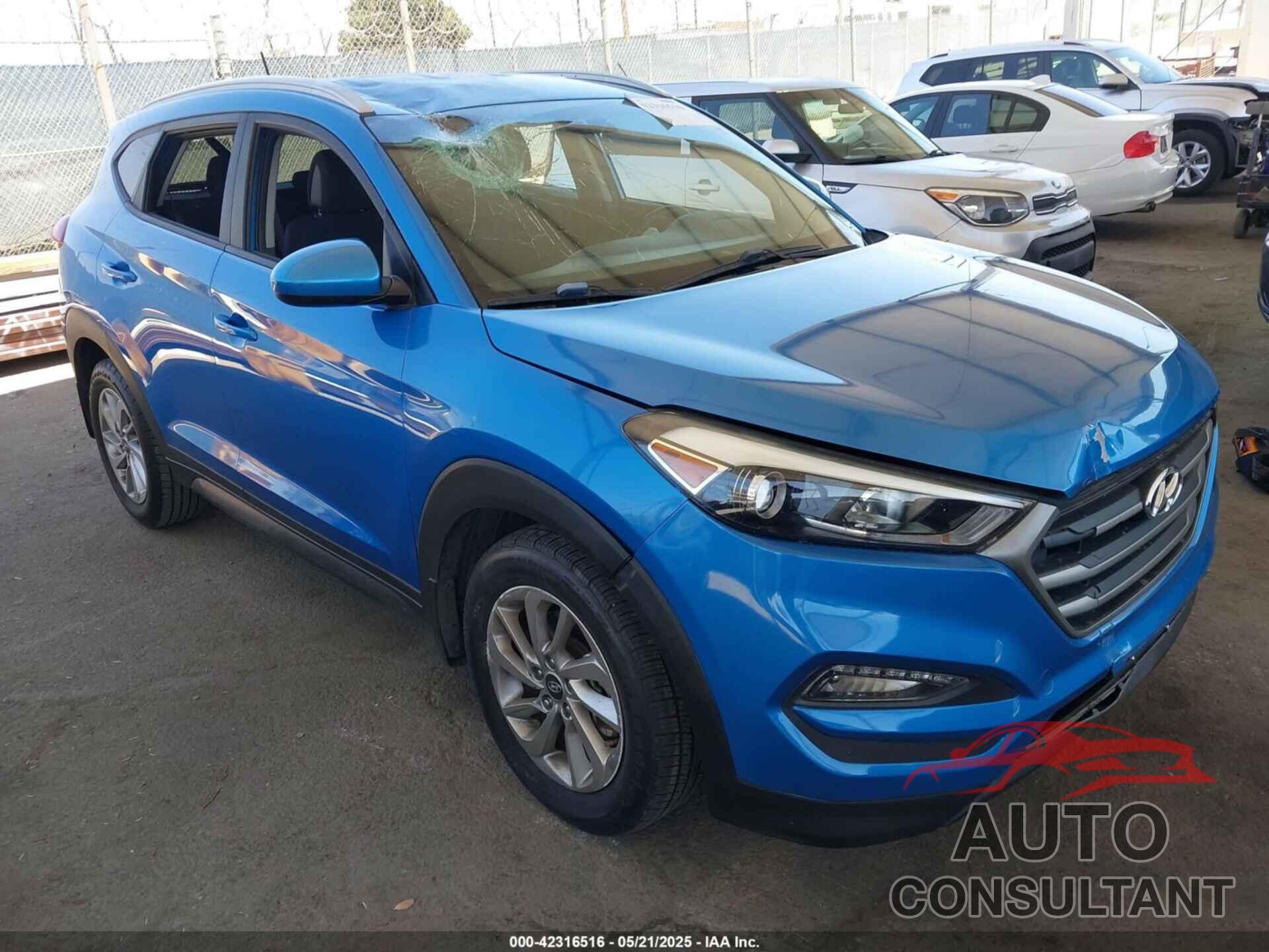 HYUNDAI TUCSON 2016 - KM8J33A42GU230085
