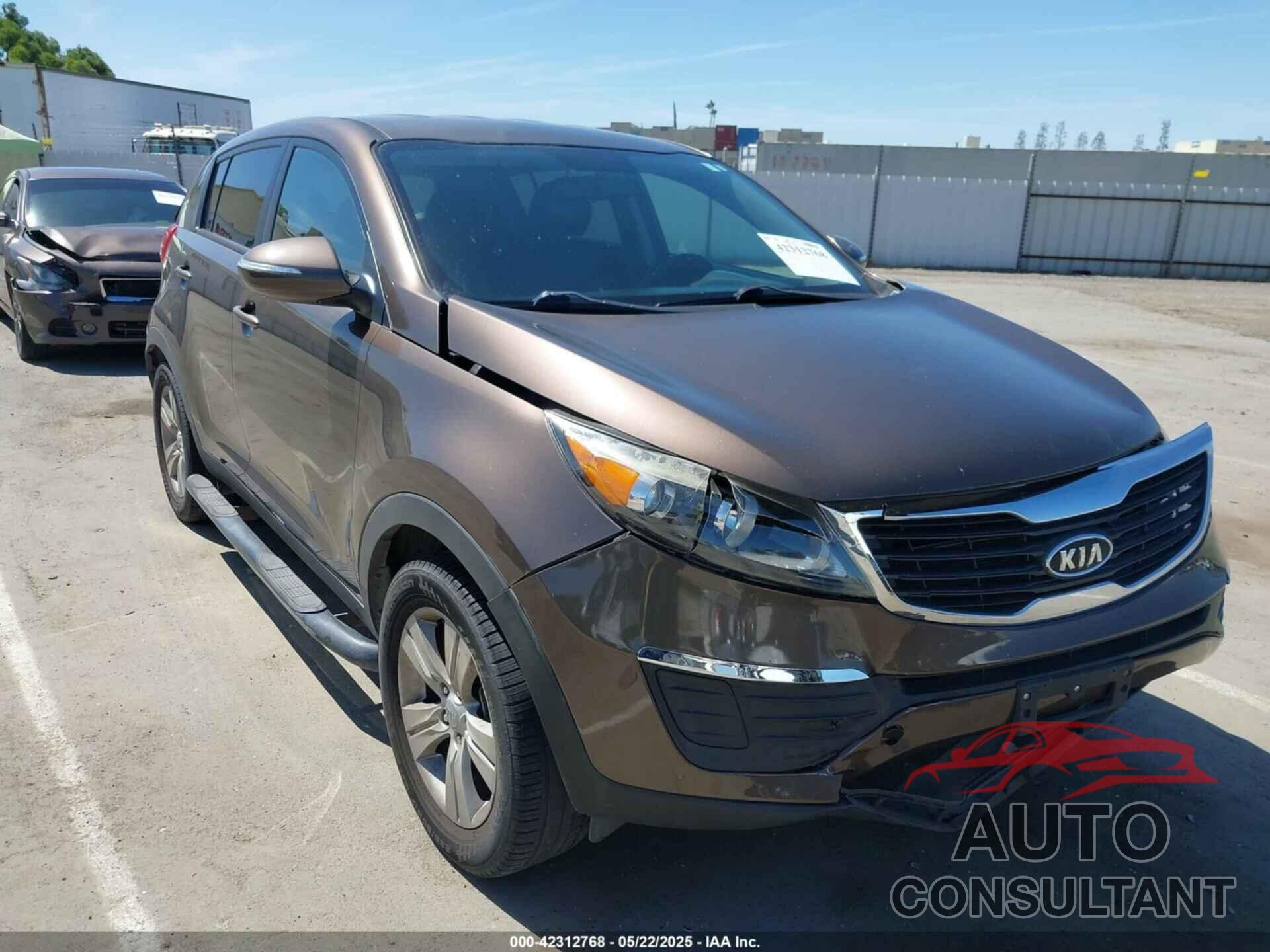 KIA SPORTAGE 2012 - KNDPB3A25C7321828
