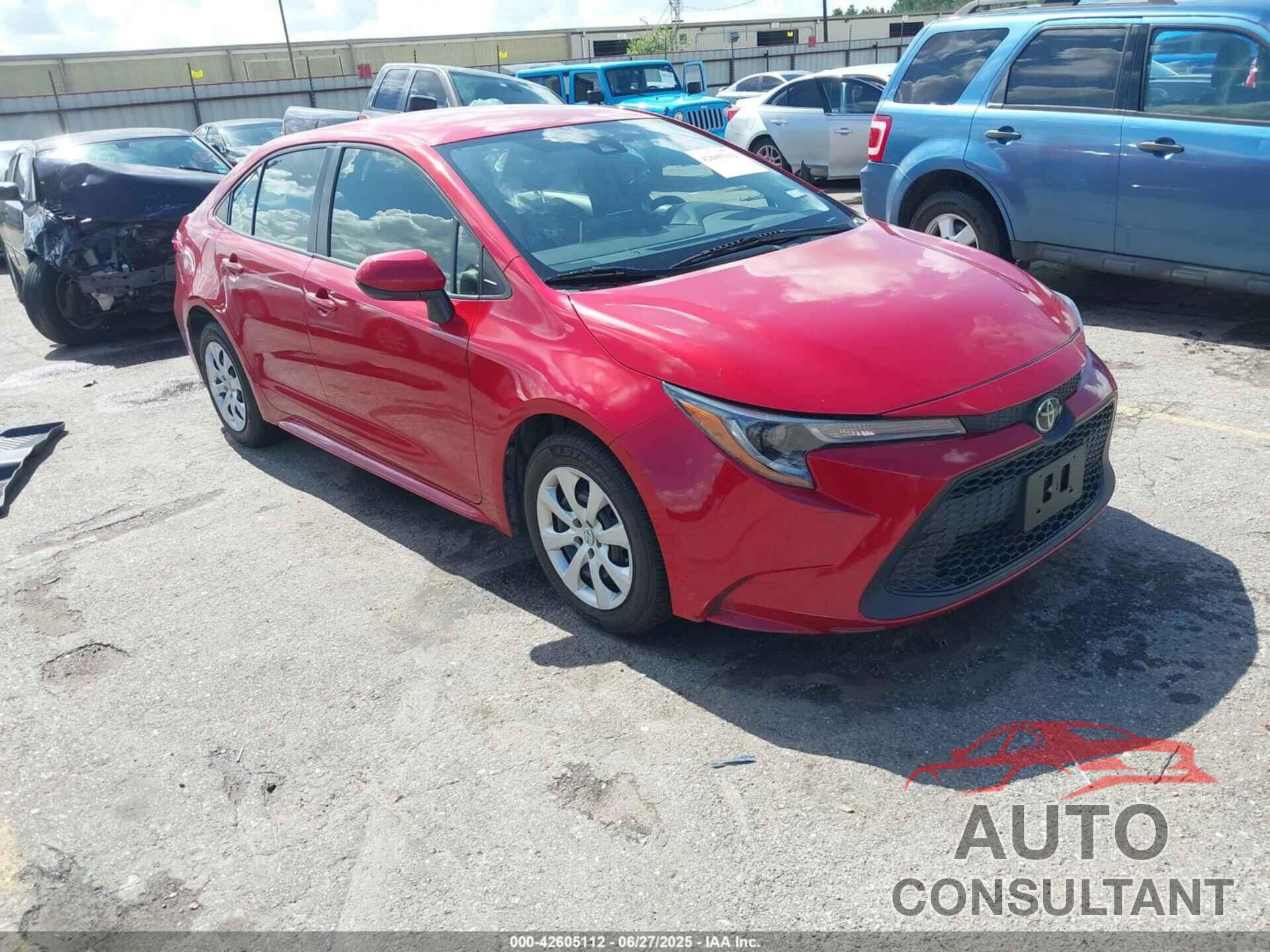 TOYOTA COROLLA 2021 - JTDEPMAE8MJ156385