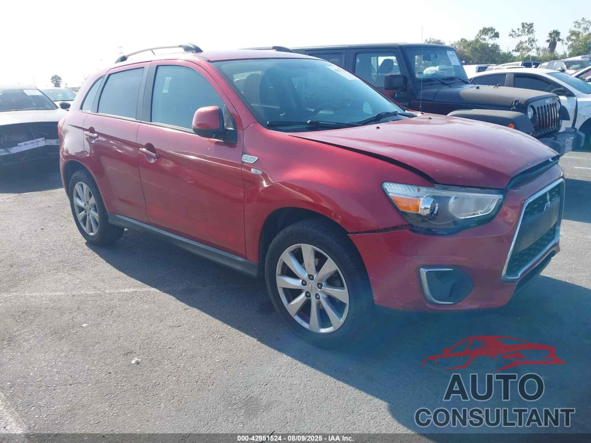 MITSUBISHI OUTLANDER SPORT 2015 - 4A4AP3AU2FE053726