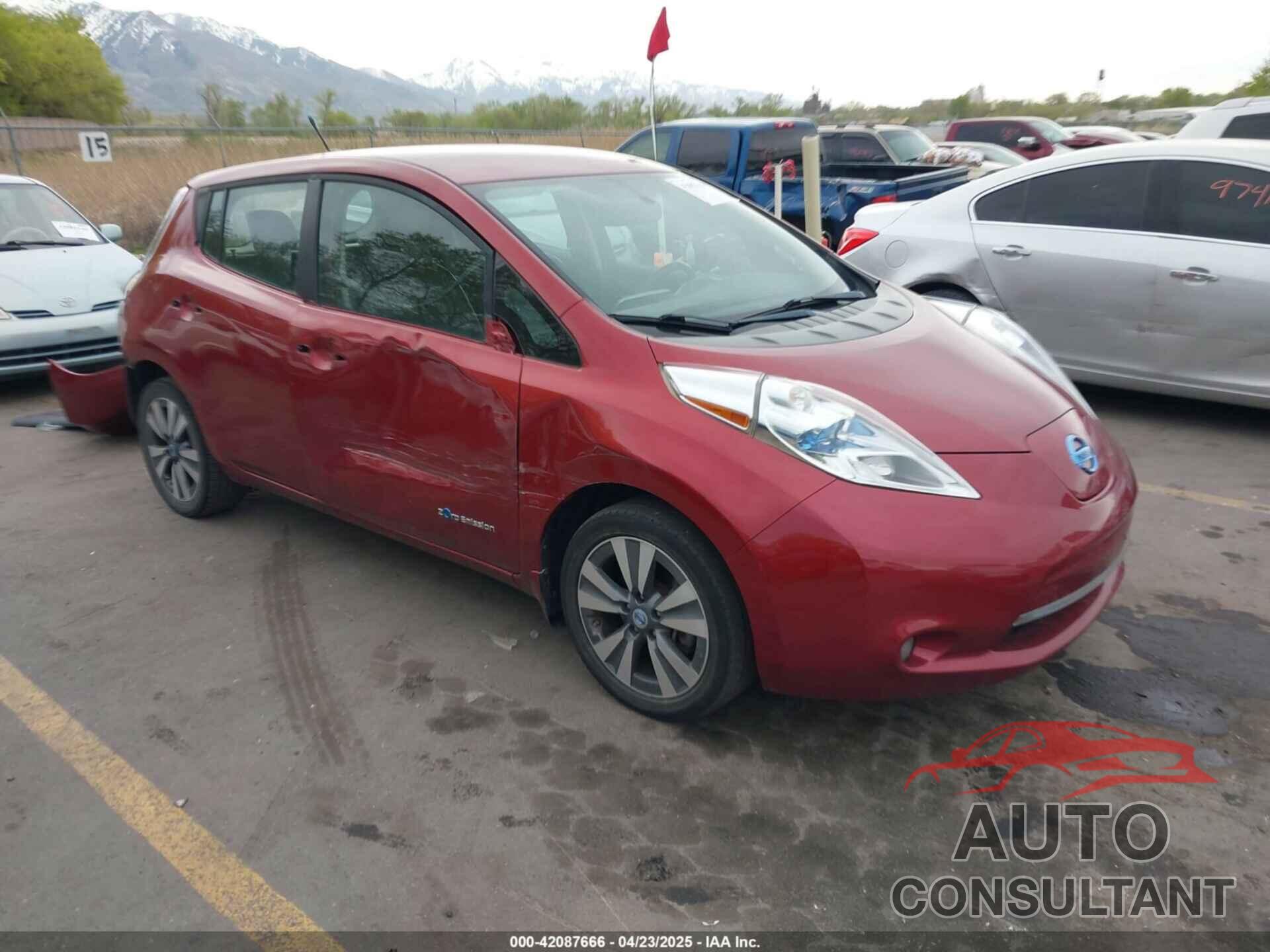 NISSAN LEAF 2013 - 1N4AZ0CP0DC422752