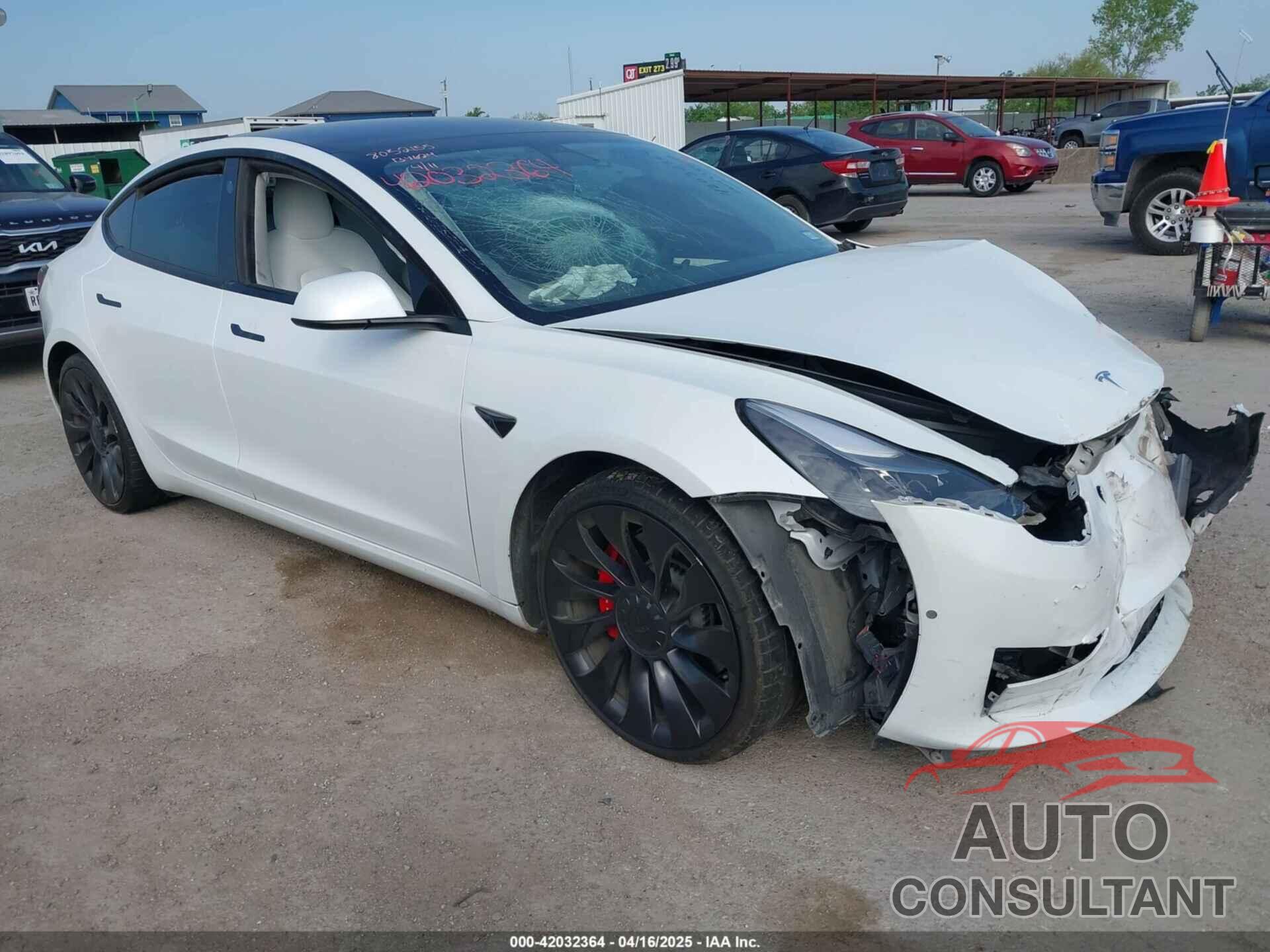 TESLA MODEL 3 2022 - 5YJ3E1EC4NF134624