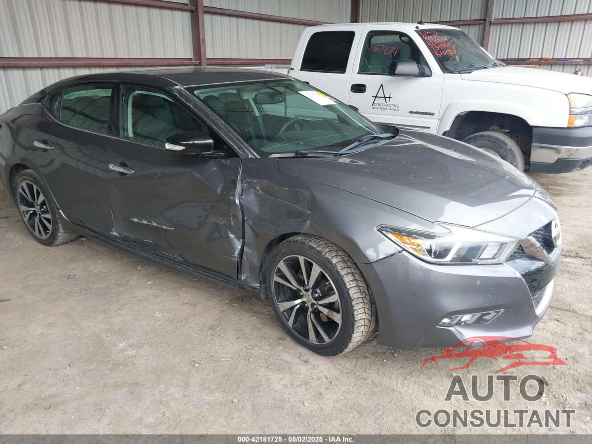 NISSAN MAXIMA 2018 - 1N4AA6AP8JC363524