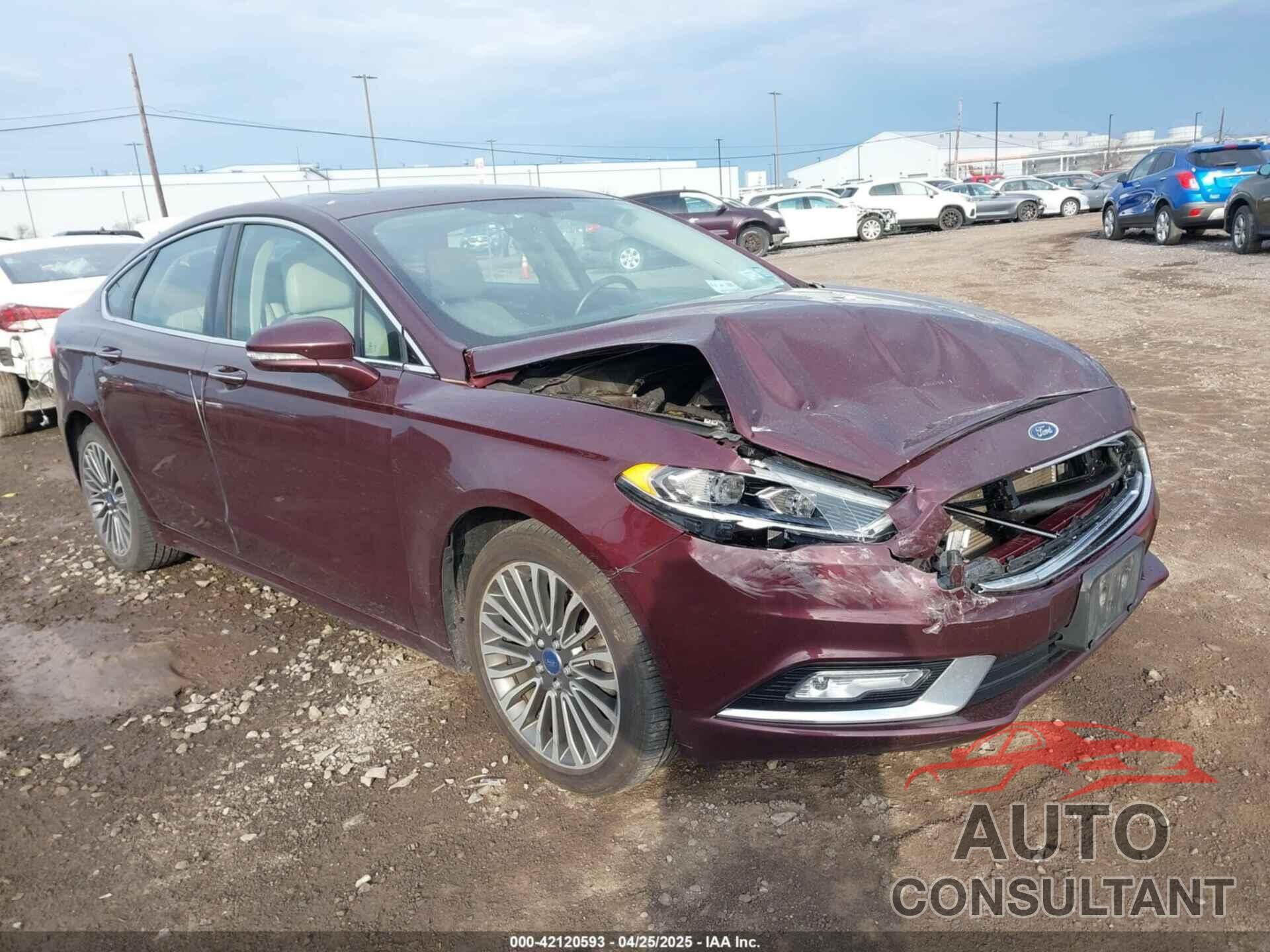 FORD FUSION 2017 - 3FA6P0K97HR131655