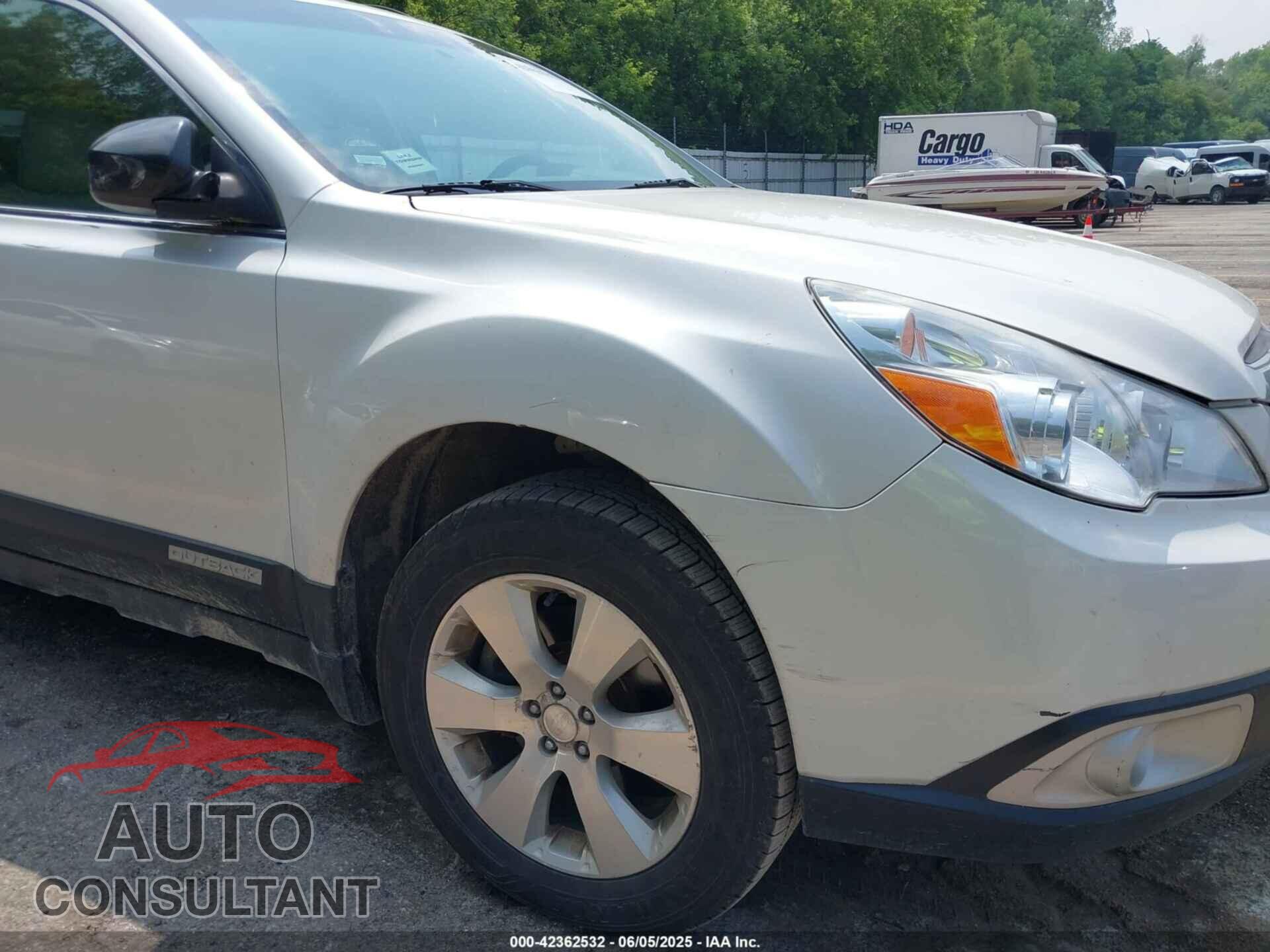 SUBARU OUTBACK 2012 - 4S4BRDAC1C2224171