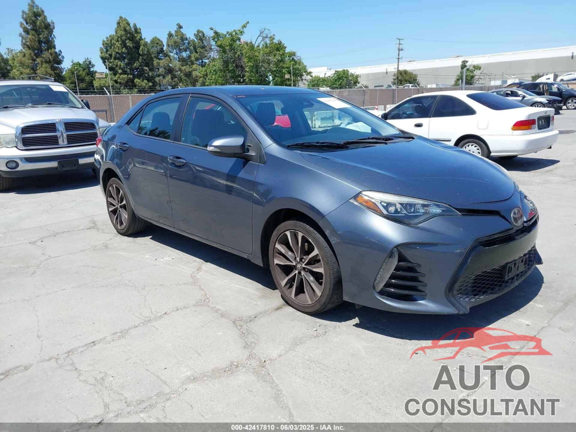 TOYOTA COROLLA 2017 - 5YFBURHE6HP575352
