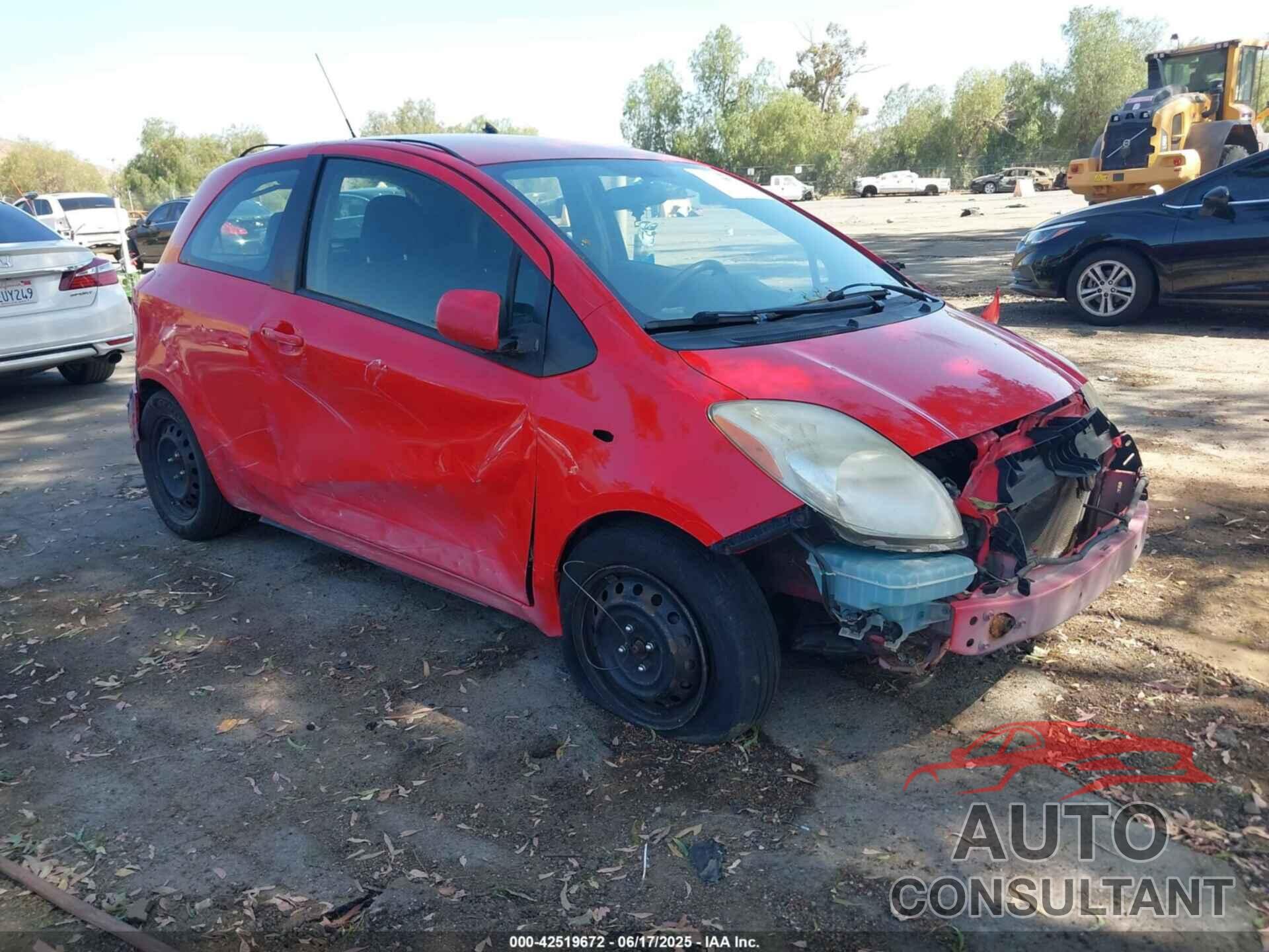 TOYOTA YARIS 2009 - JTDJT903995259645
