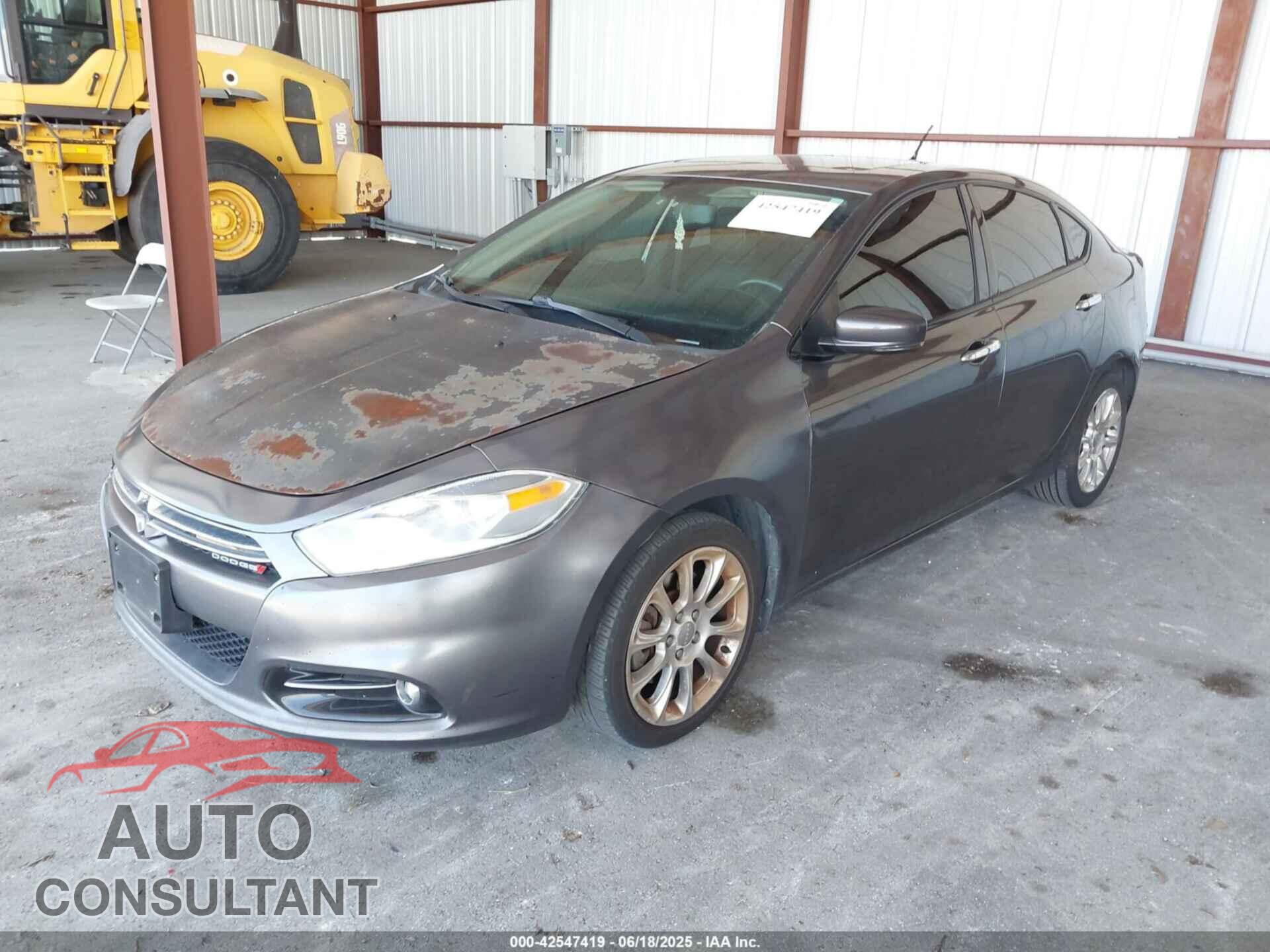 DODGE DART 2014 - 1C3CDFCB6ED830097
