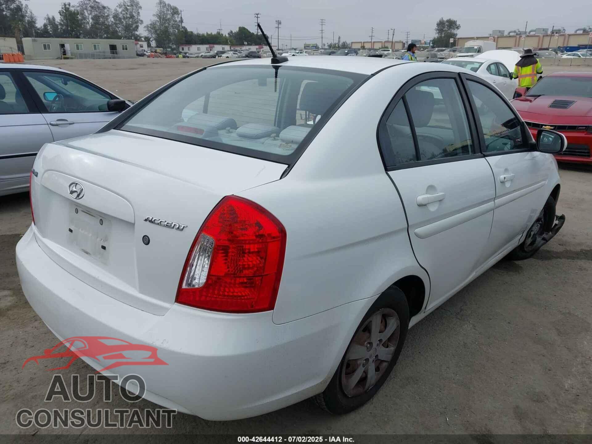HYUNDAI ACCENT 2010 - KMHCN4AC9AU427519