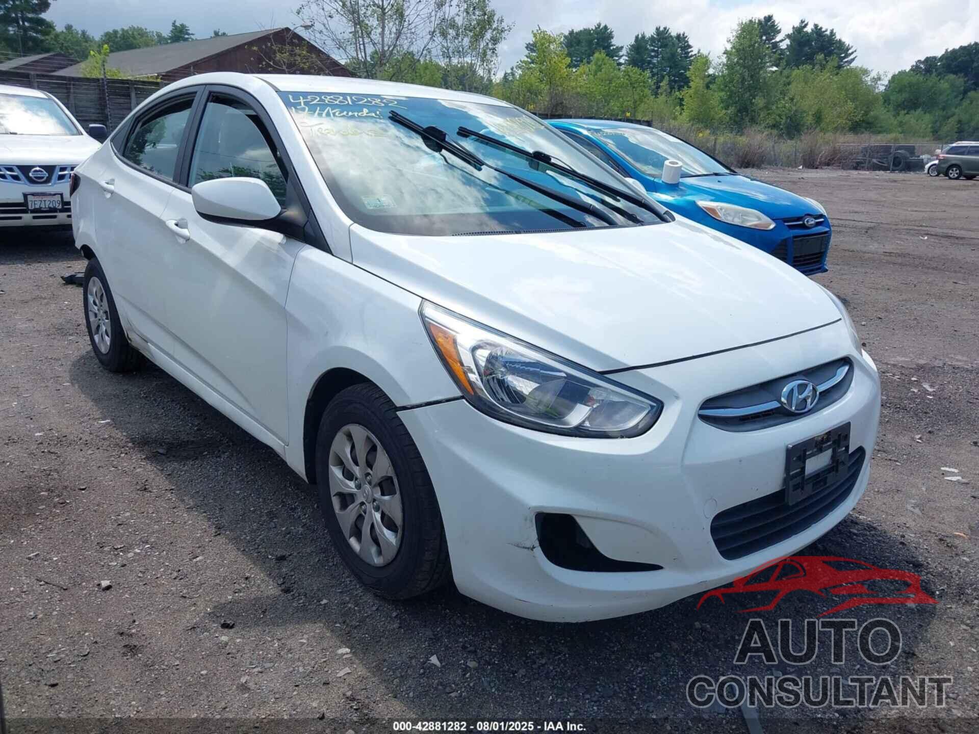 HYUNDAI ACCENT 2017 - KMHCT4AE8HU308801