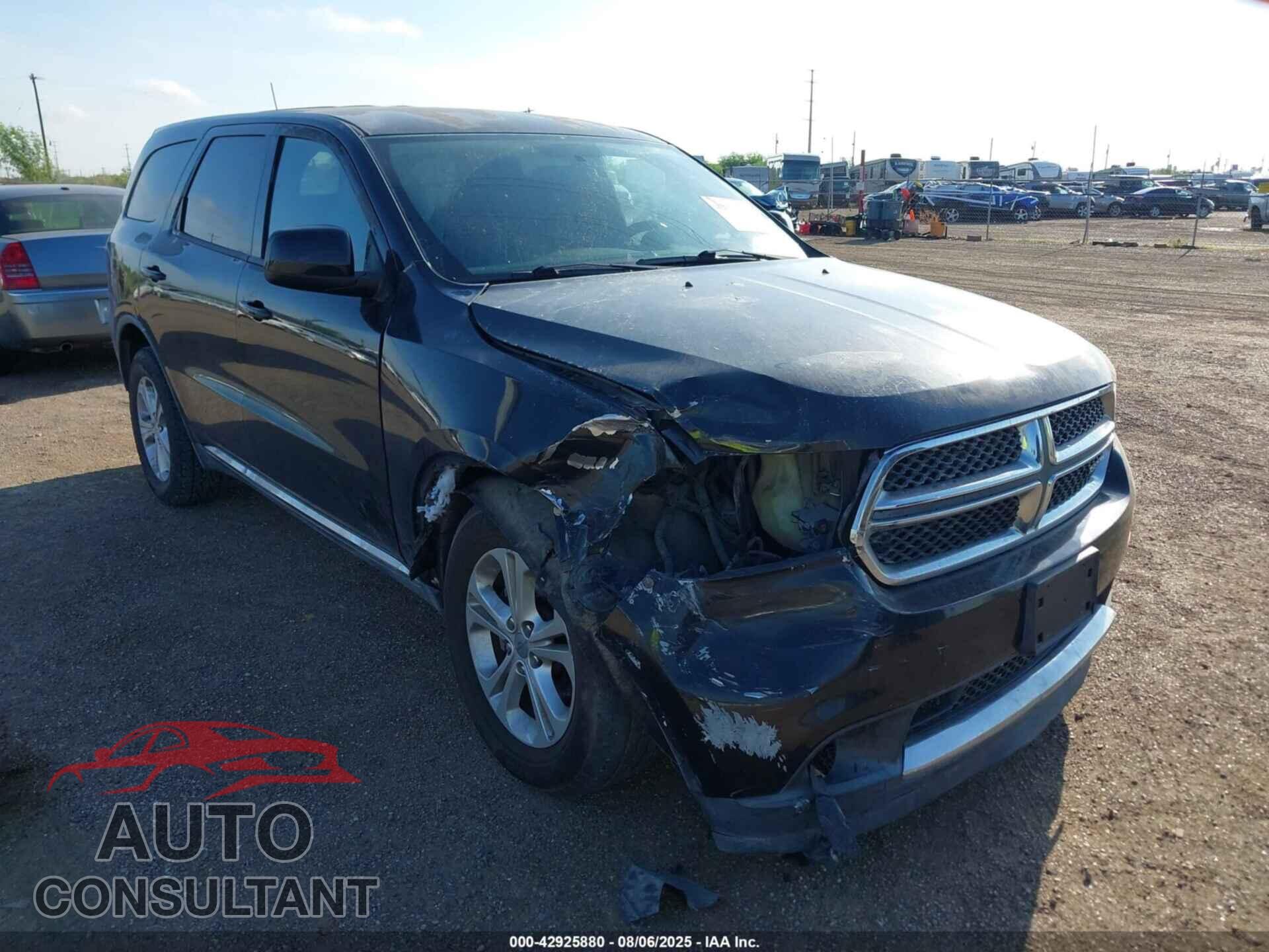DODGE DURANGO 2011 - 1D4RD2GG4BC630201
