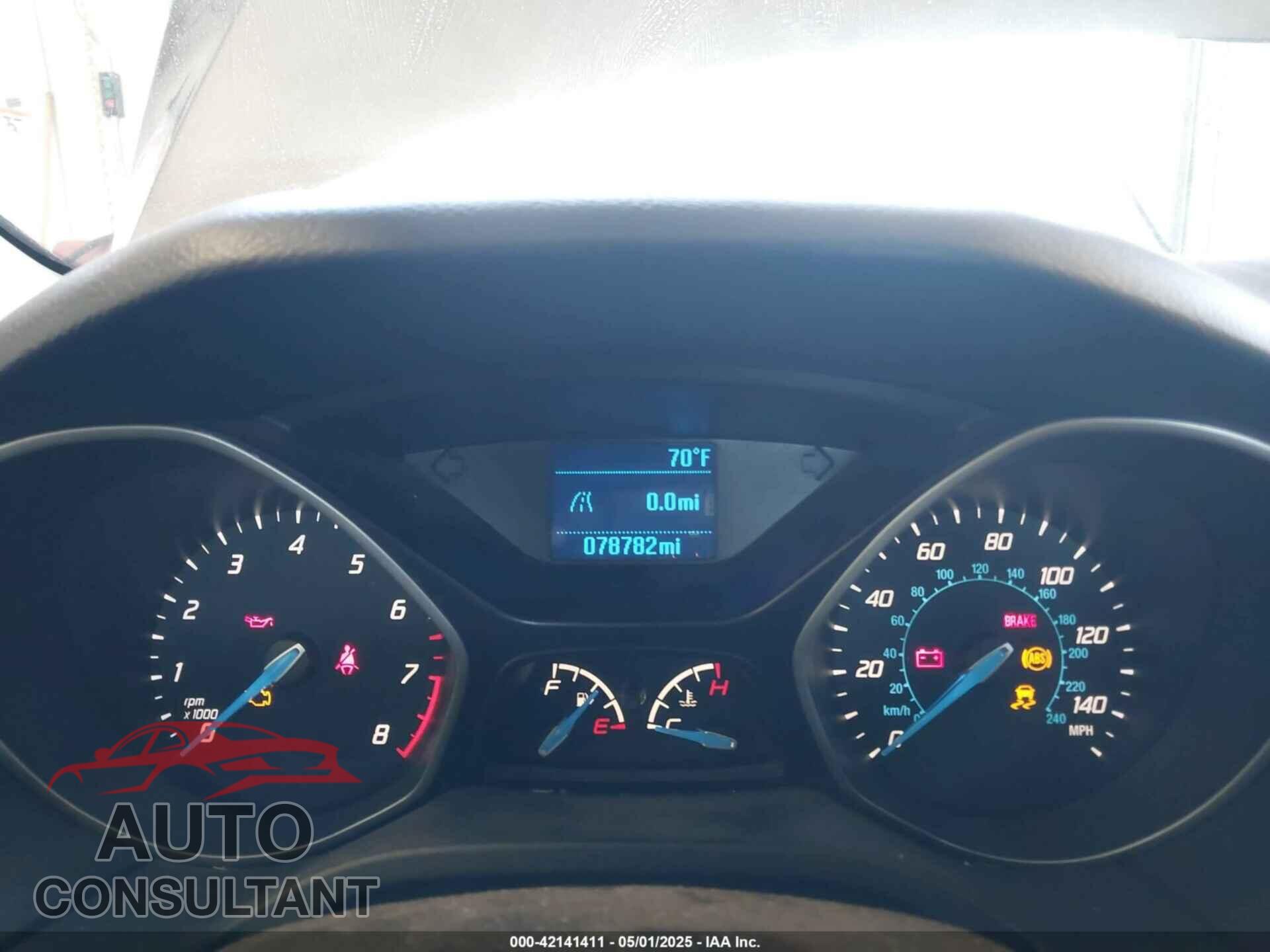 FORD FOCUS 2013 - 1FADP3E26DL265167